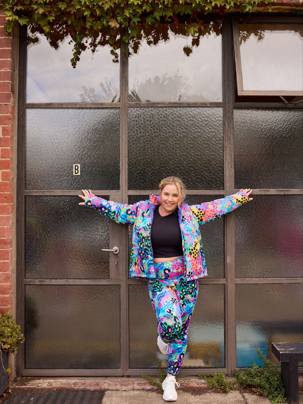 Electric Leopard Everyday Legging - 7/8 length