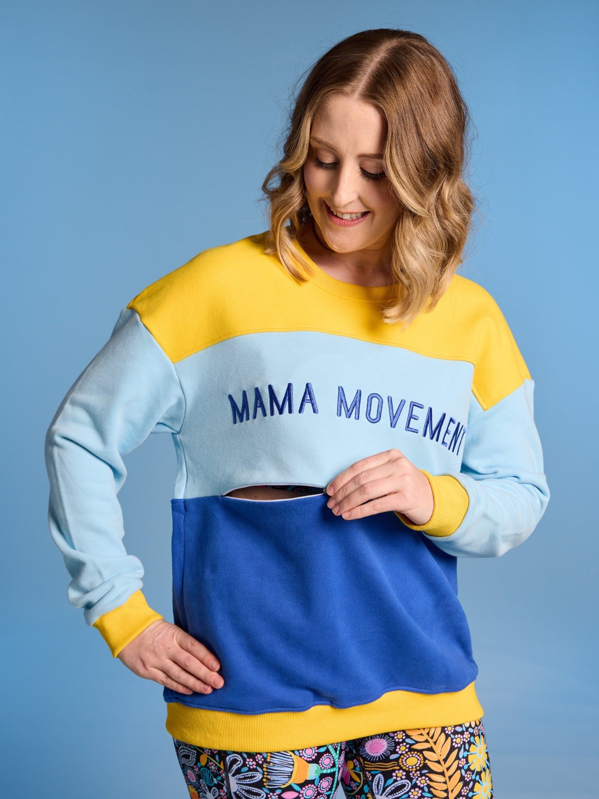 IMPERFECT Mama Movement Nursing Fleece Sweatshirt (FINAL SALE)