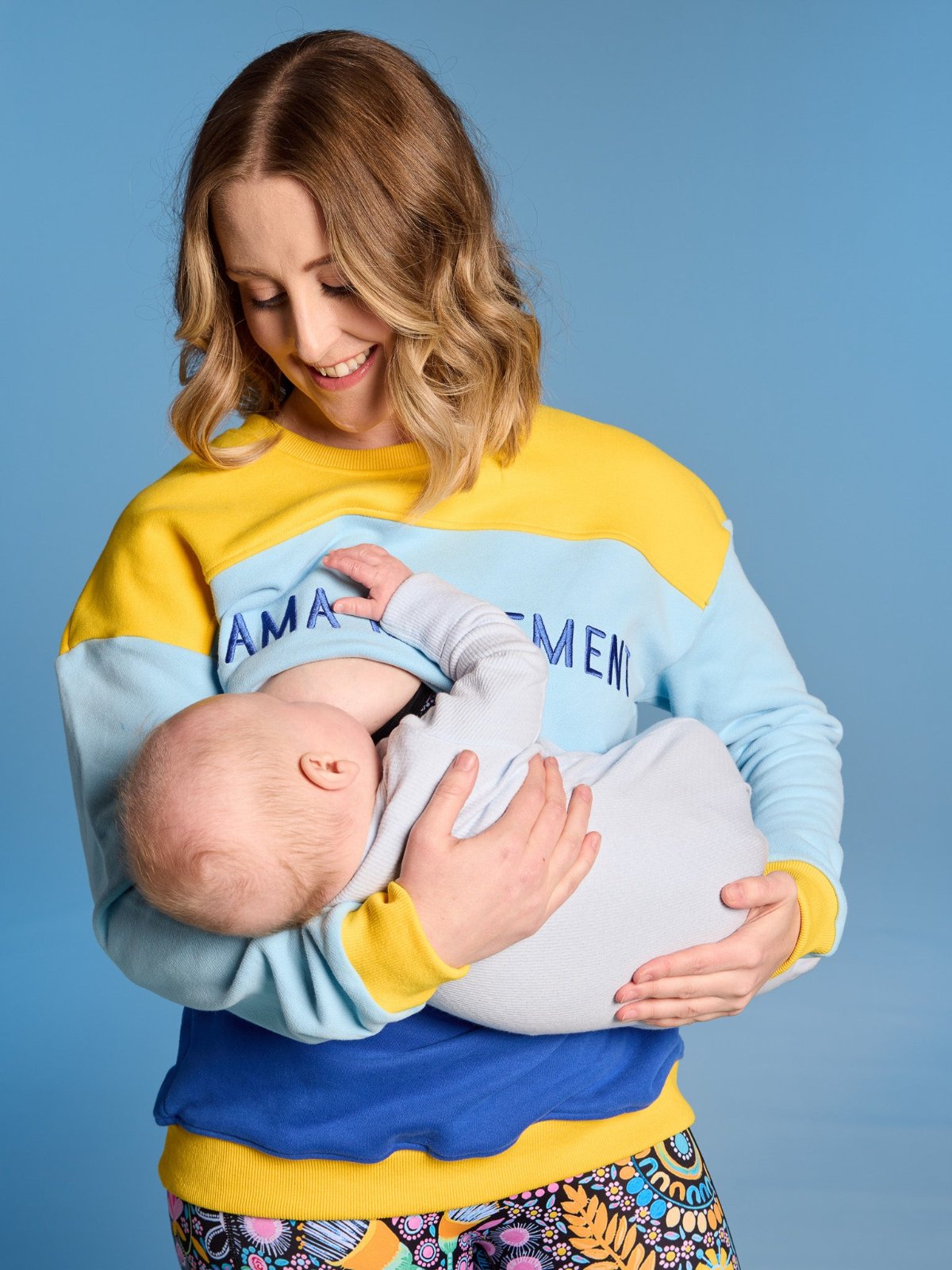 IMPERFECT Mama Movement Nursing Fleece Sweatshirt (FINAL SALE)