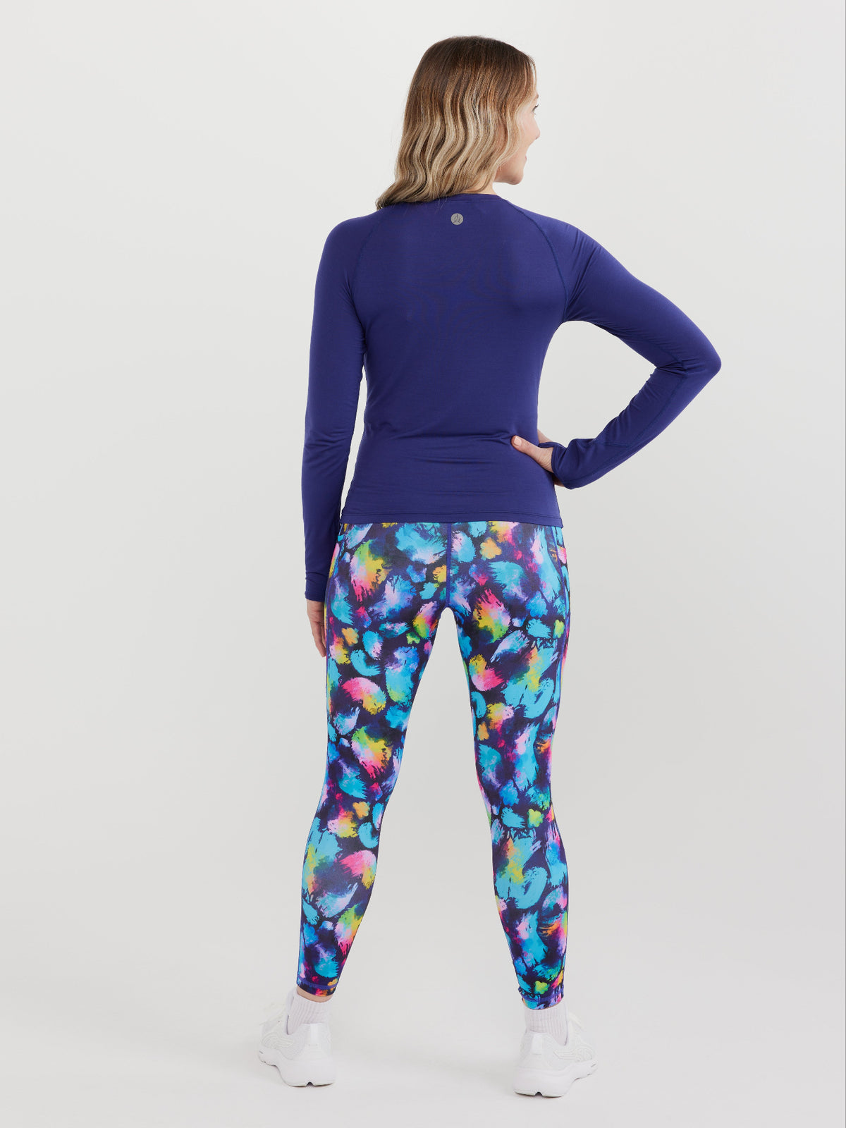 Studio Long Sleeve Top - Navy