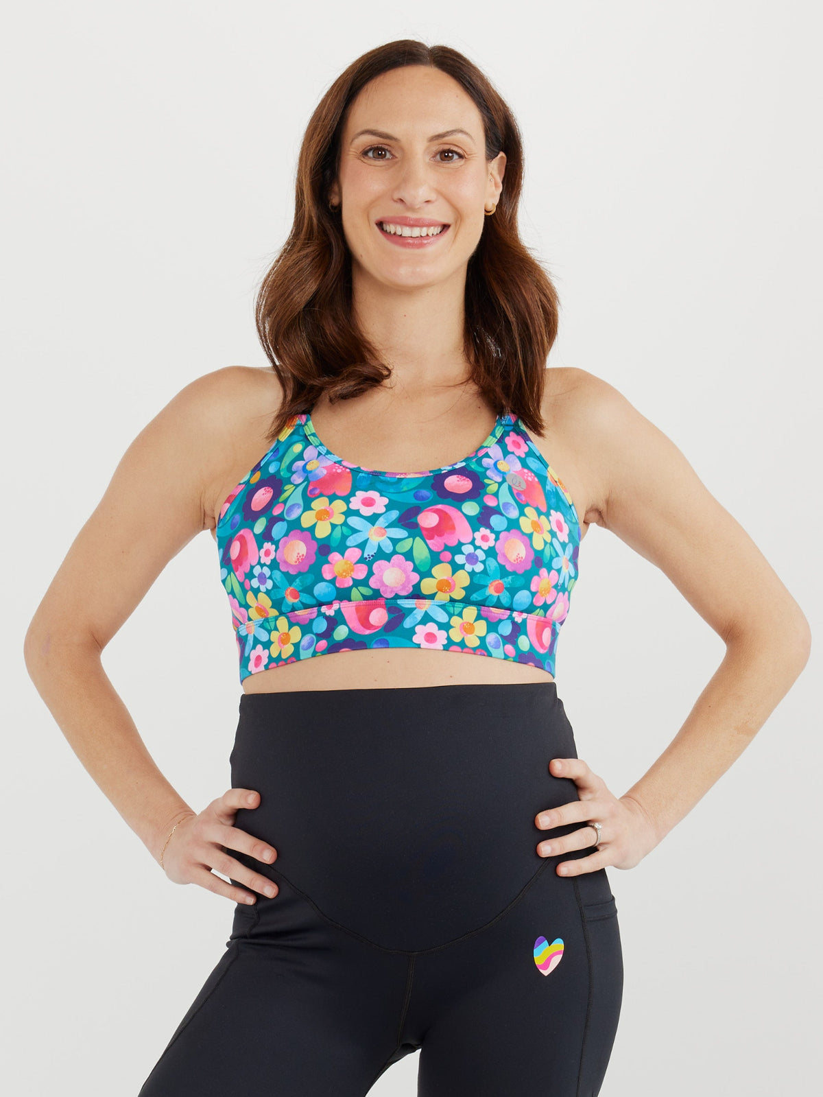 Floral Fields Miracle Nursing Sports Bra
