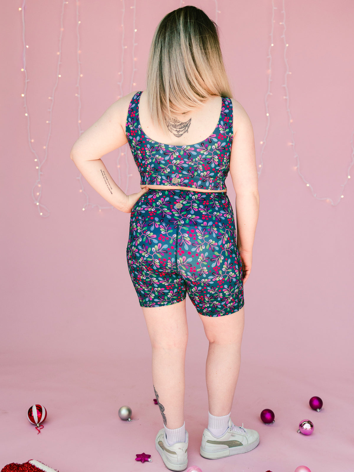 Wild Cherry Everyday Shortie Bike Shorts