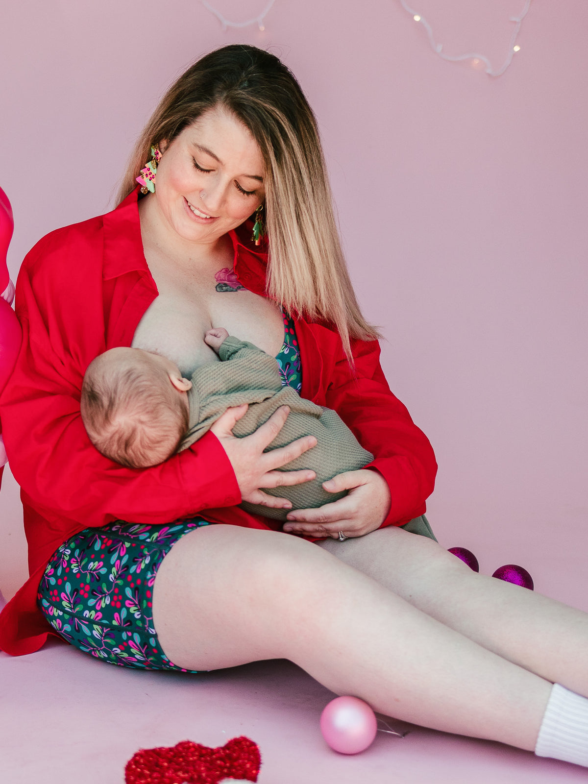 Wild Cherry Active Swim Crop