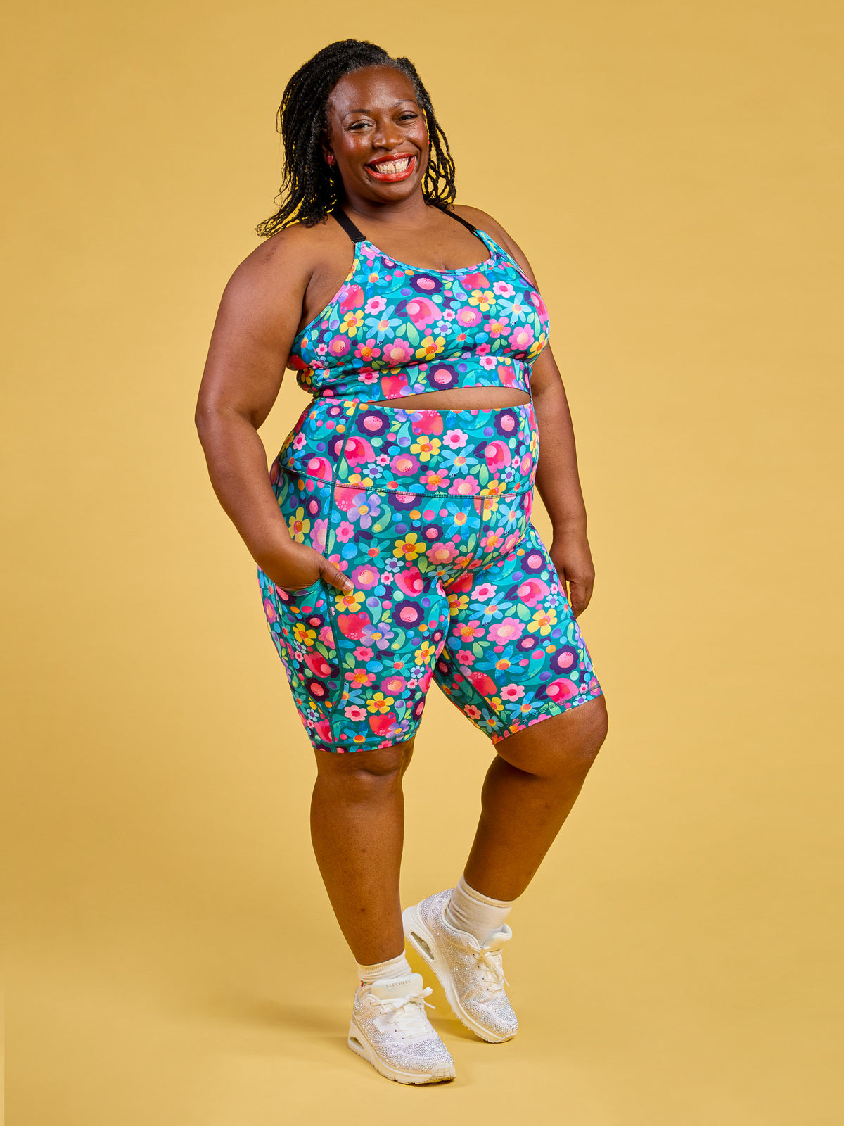 Floral Fields Everyday Bike Shorts