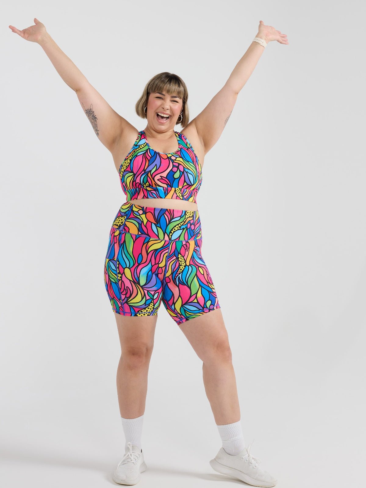 Amazon Be Free Hooked Sports Bra