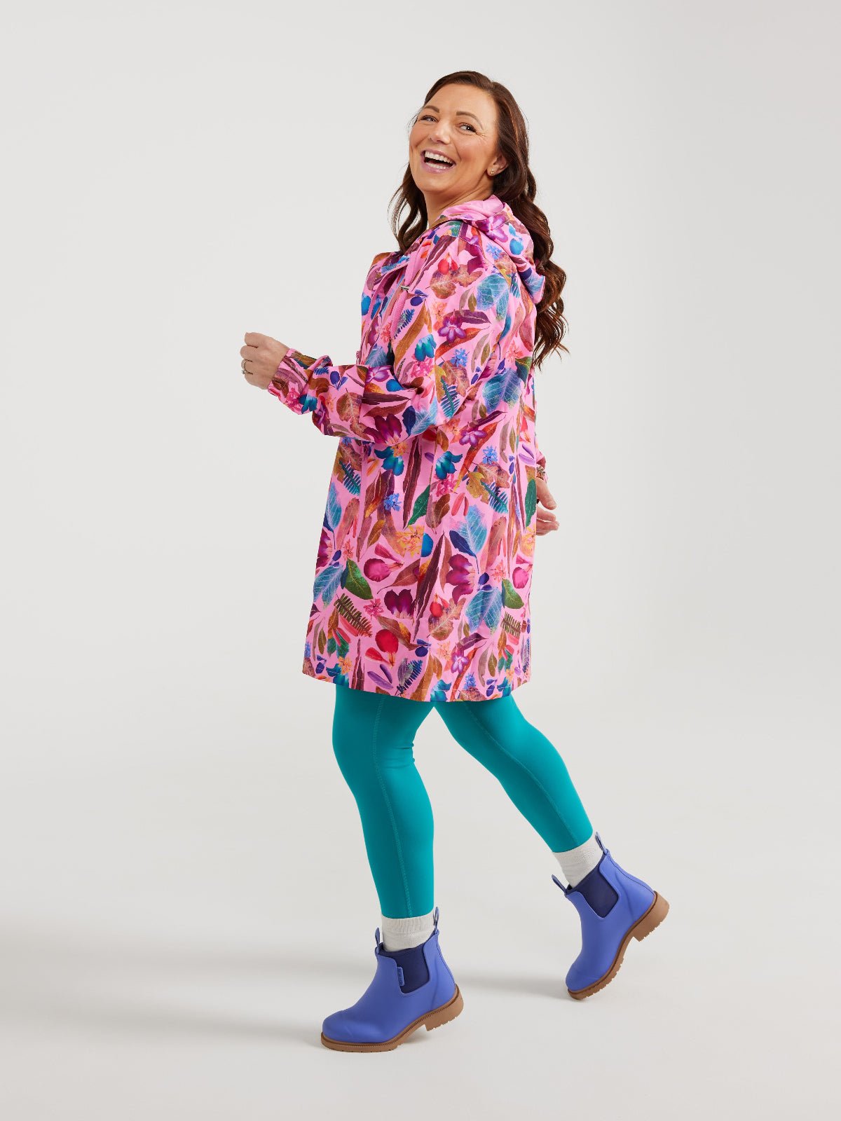 Backyard Treasures Longline Raincoat