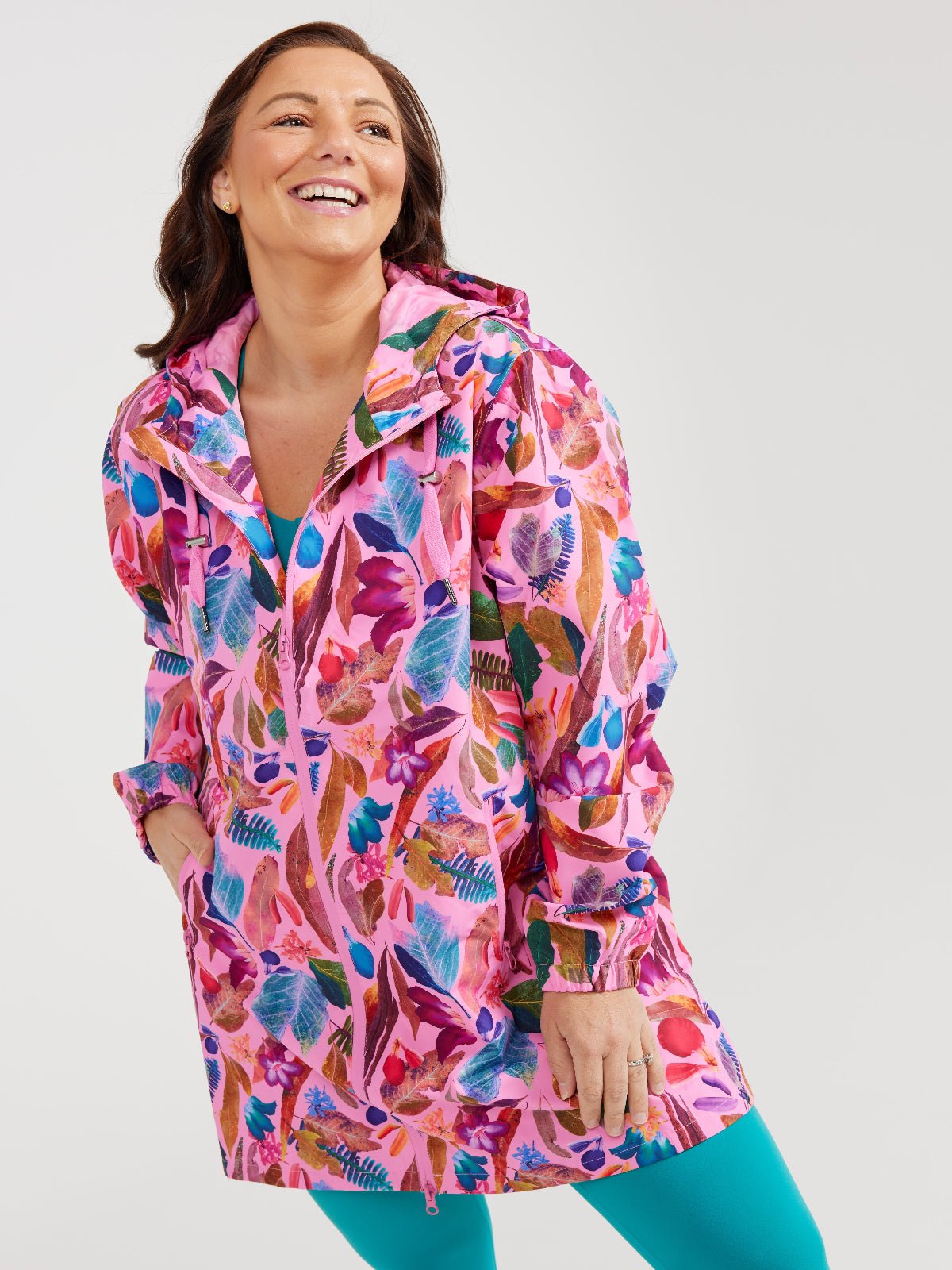 Backyard Treasures Longline Raincoat