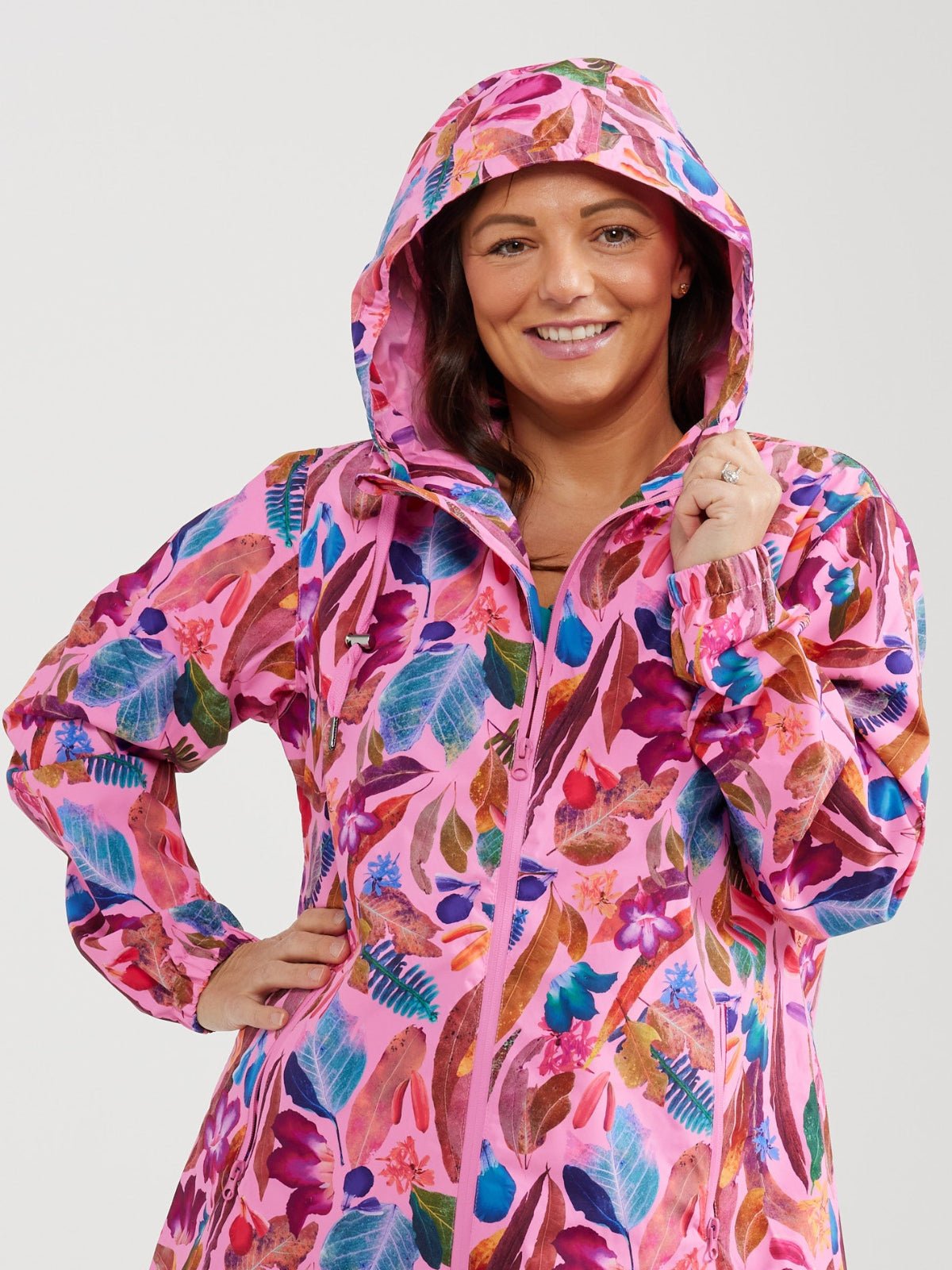 Backyard Treasures Longline Raincoat