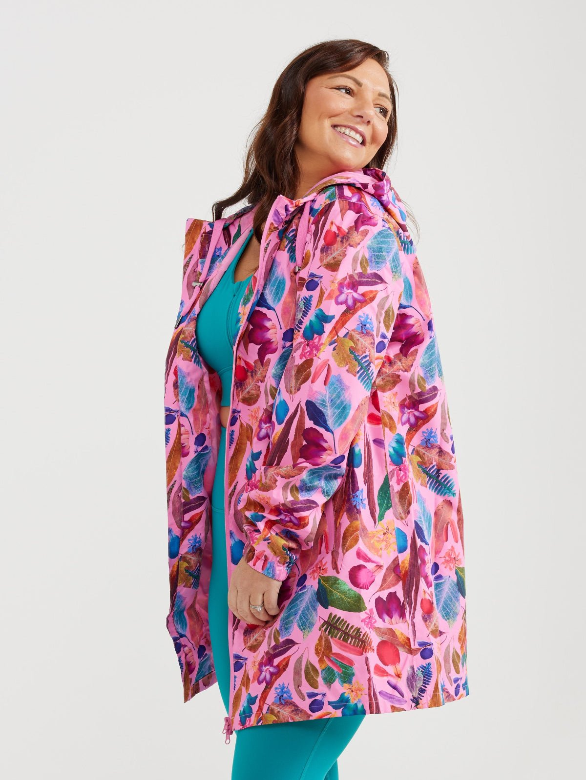 Backyard Treasures Longline Raincoat