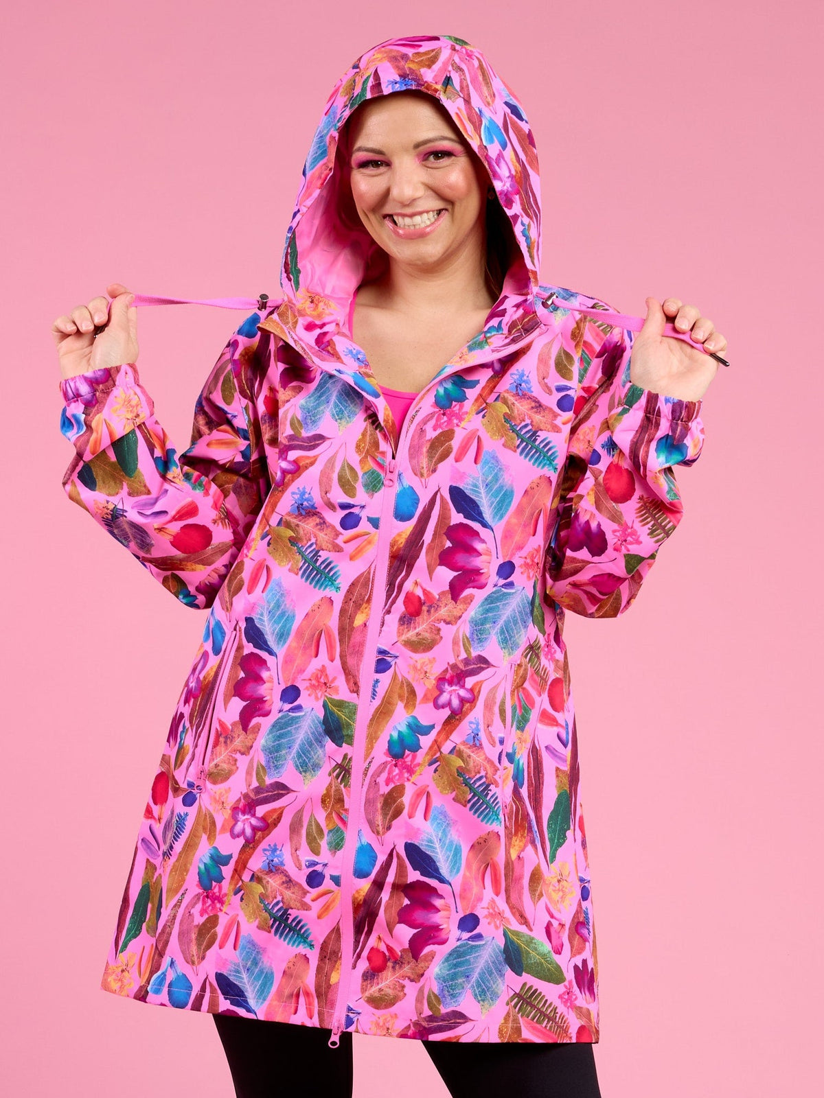 Backyard Treasures Longline Raincoat