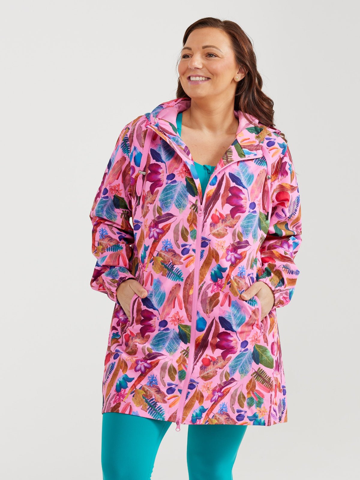 Backyard Treasures Longline Raincoat