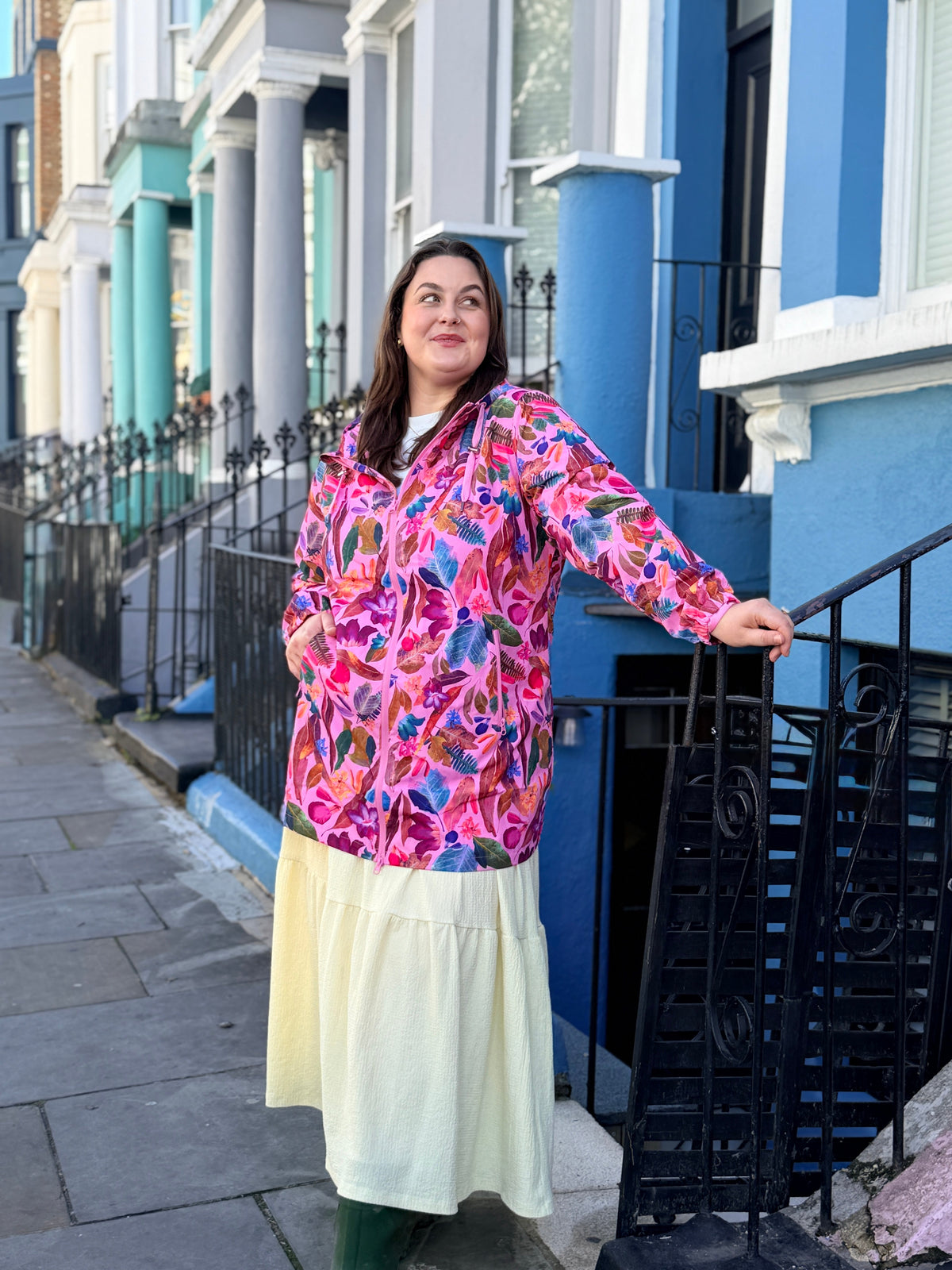 Backyard Treasures Longline Raincoat