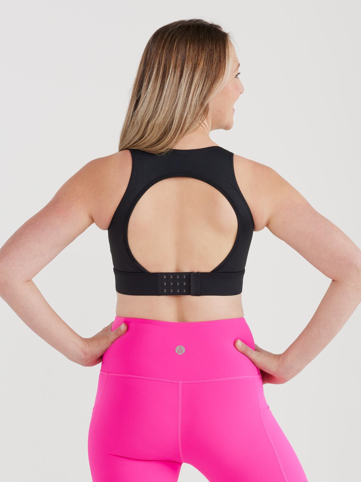 Black Liberty Hookback Nursing Crop