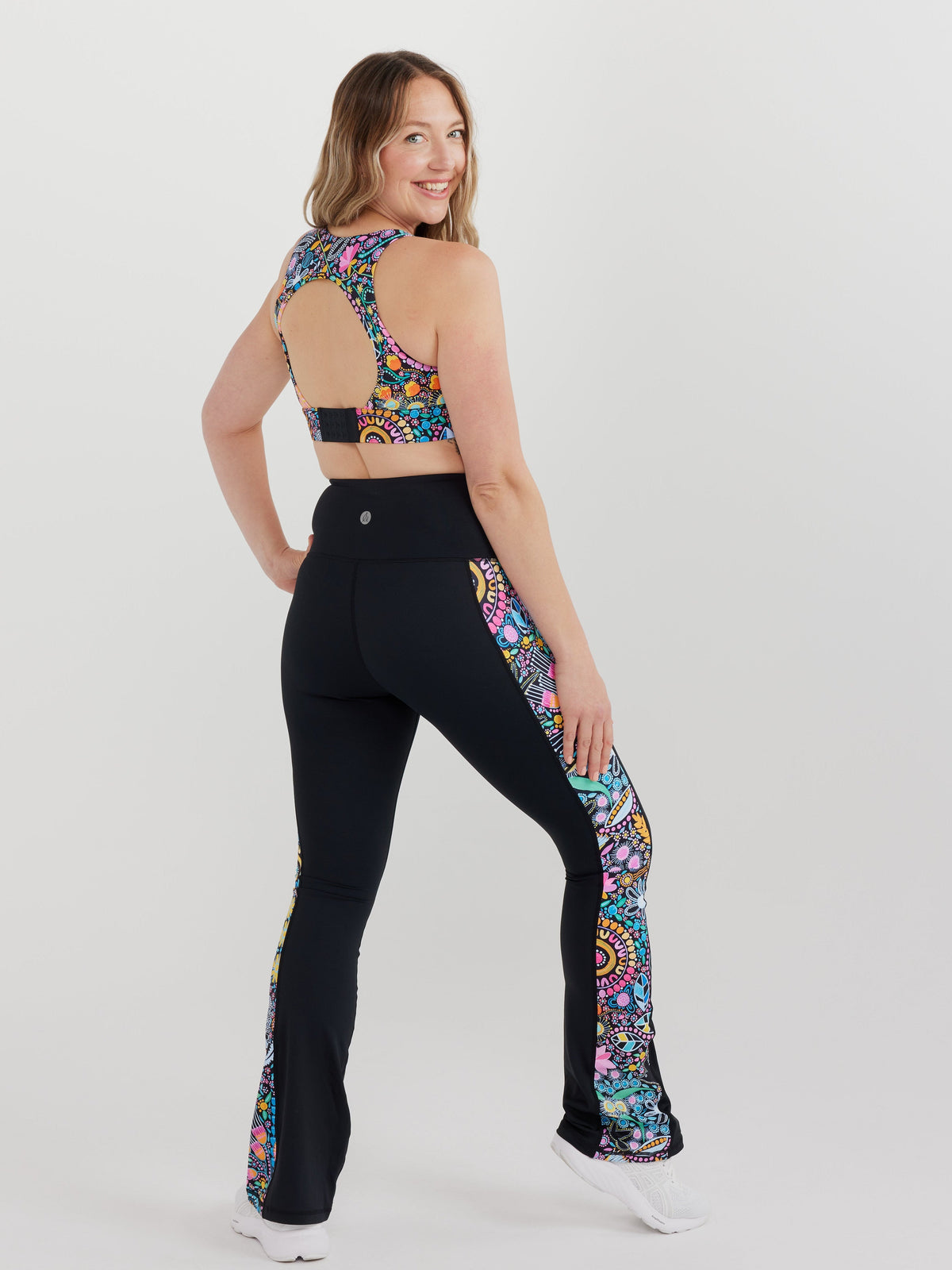 Coastal Wildflowers - Power Flare Legging