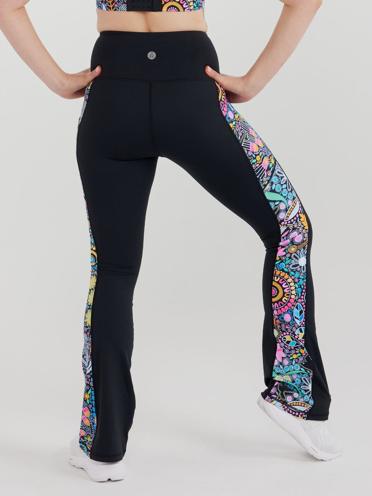 Coastal Wildflowers - Power Flare Legging