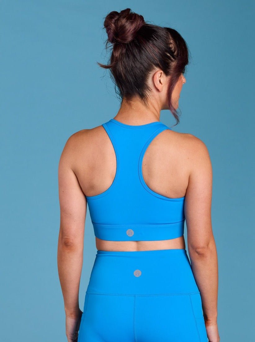 Cobalt Blue Ultimate Racerback Crop