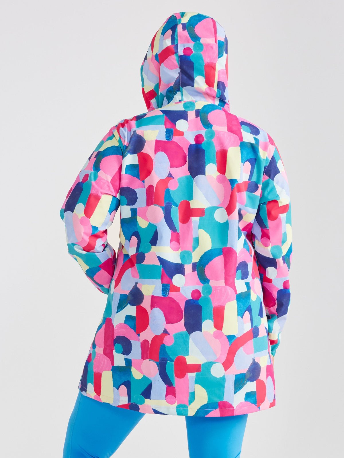 Confetti Jewels Longline Raincoat