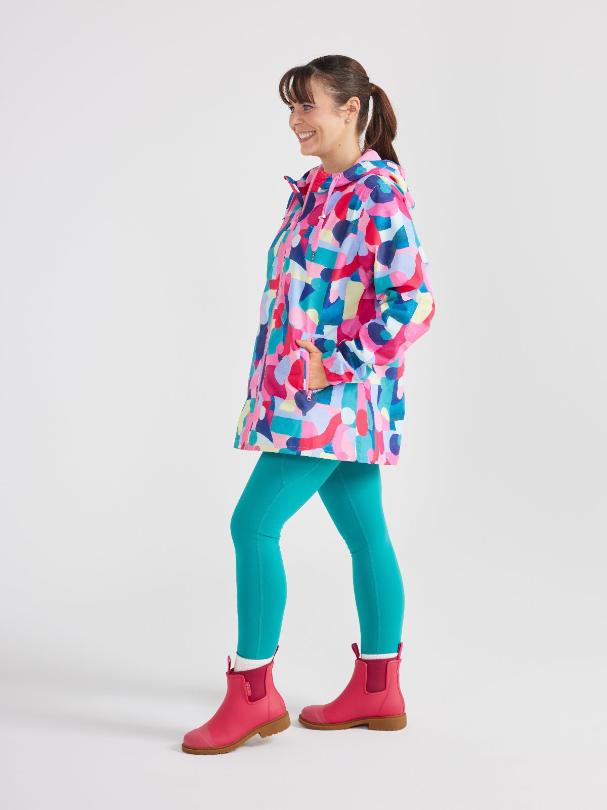 Confetti Jewels Raincoat - Adults