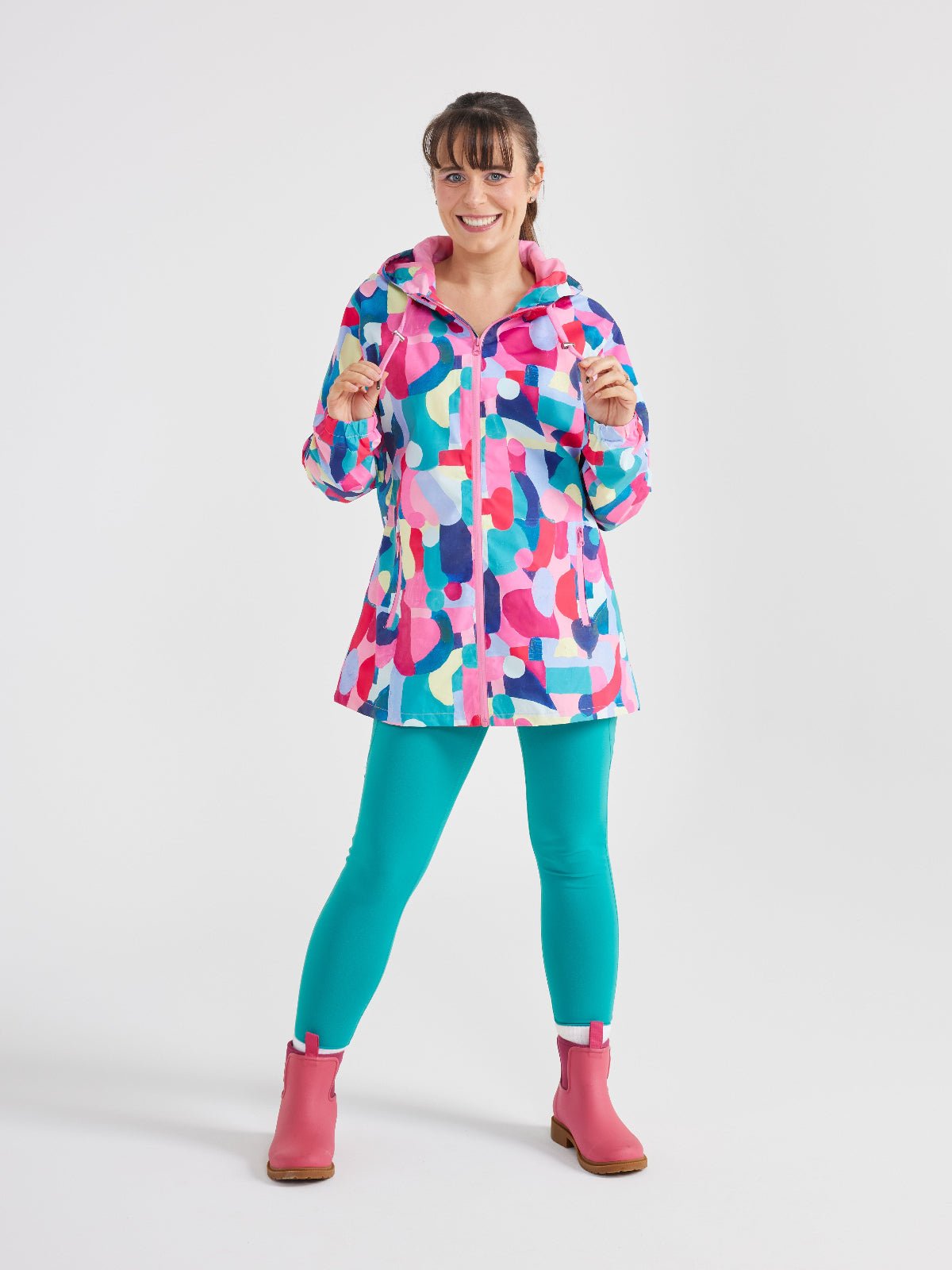 Confetti Jewels Raincoat - Adults
