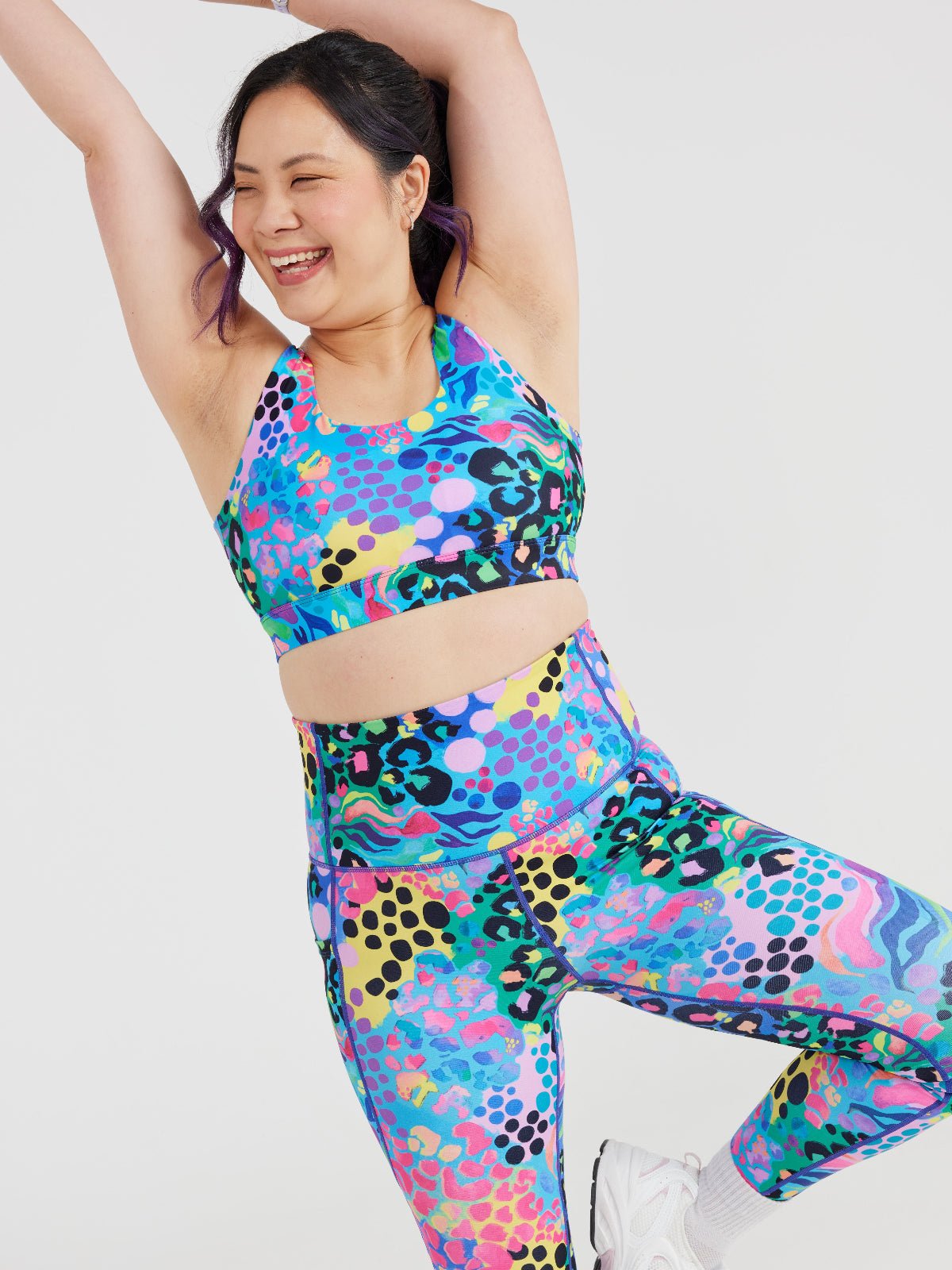 Electric Leopard Everyday Legging - 7/8 length