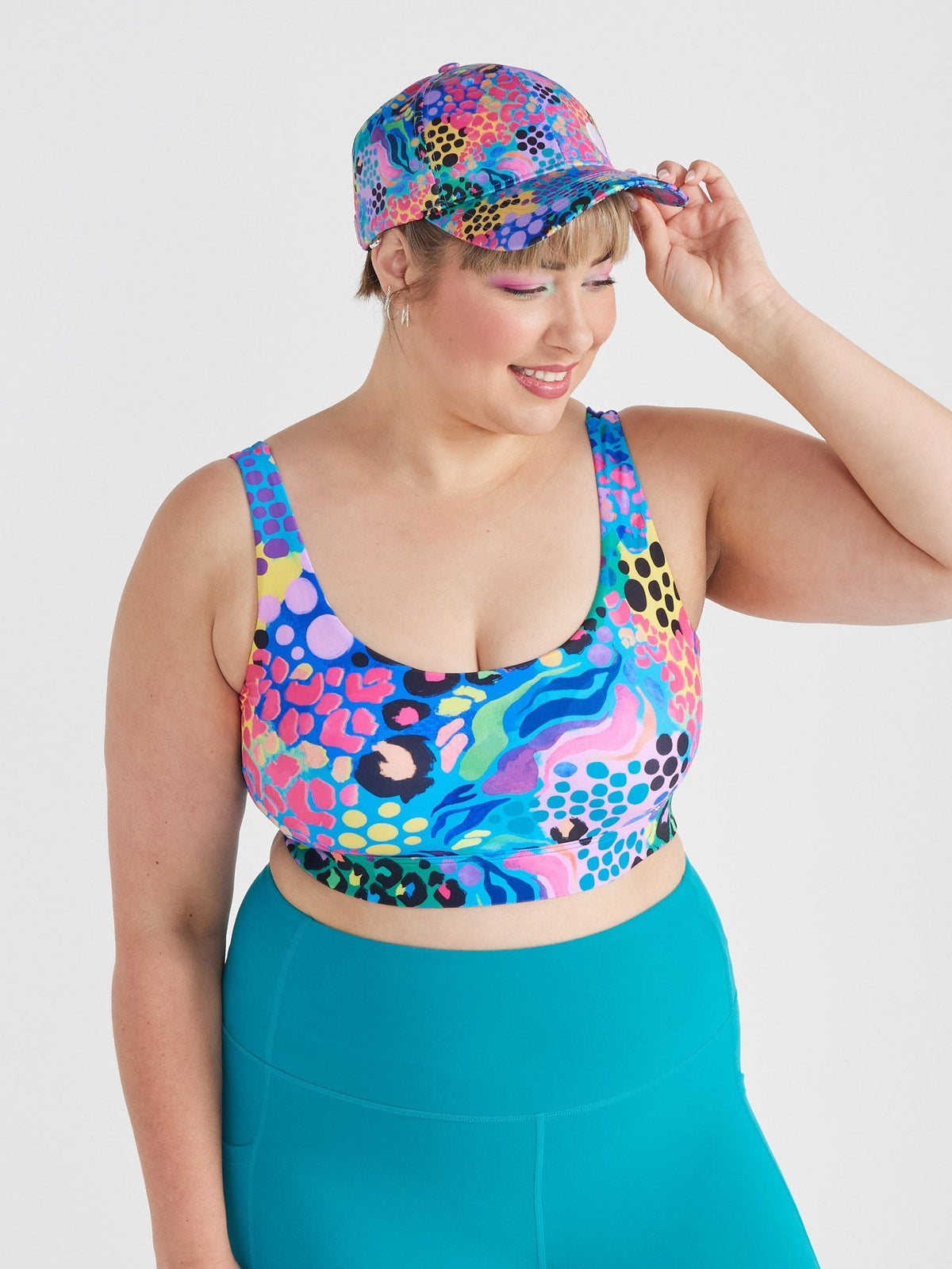 Electric Leopard Cap