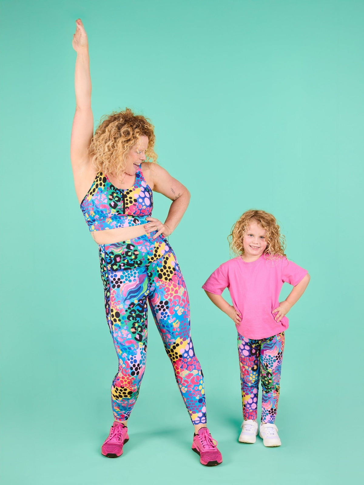 Electric Leopard Everyday Legging - 7/8 length