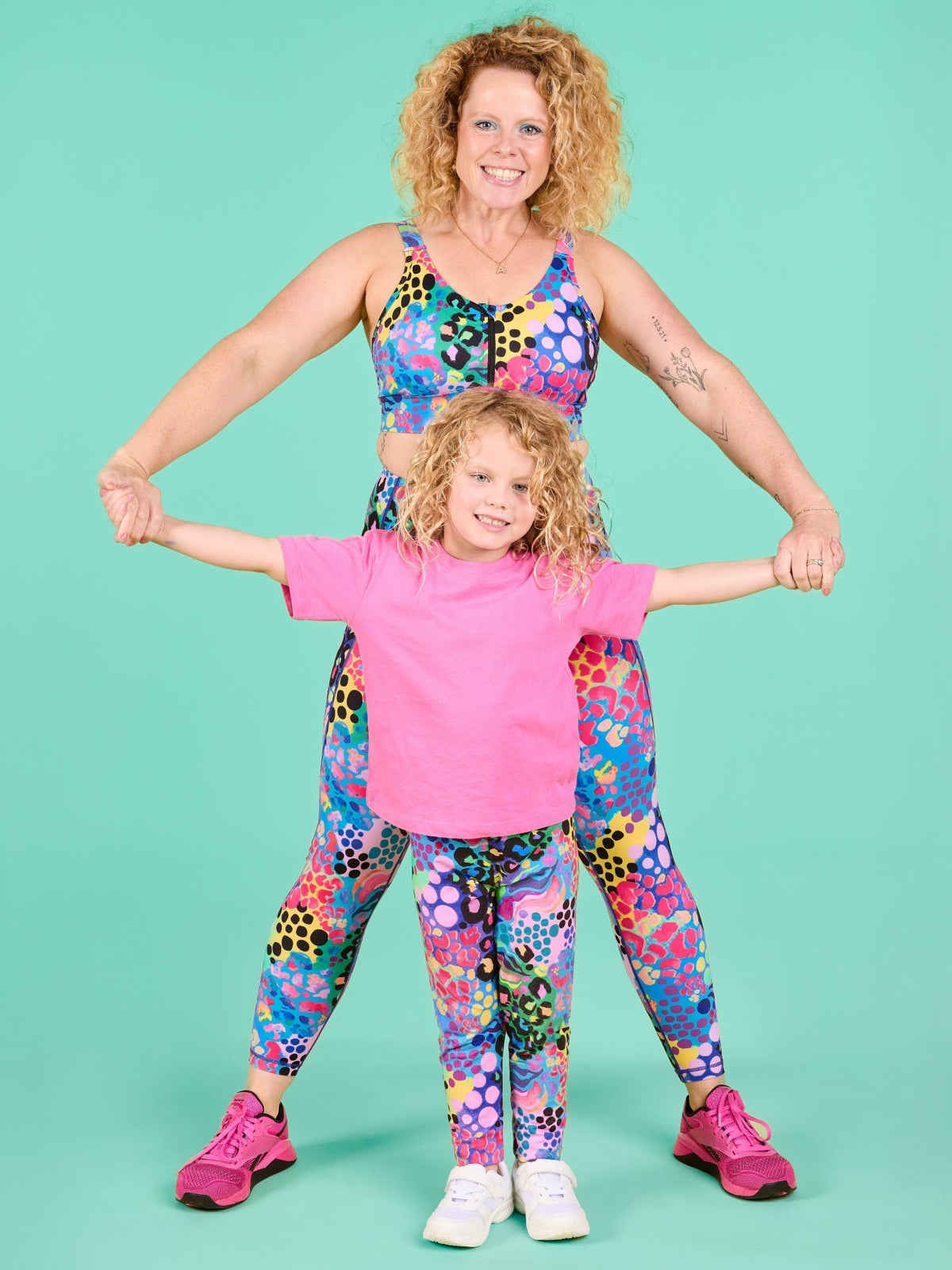 Electric Leopard Everyday Legging - 7/8 length