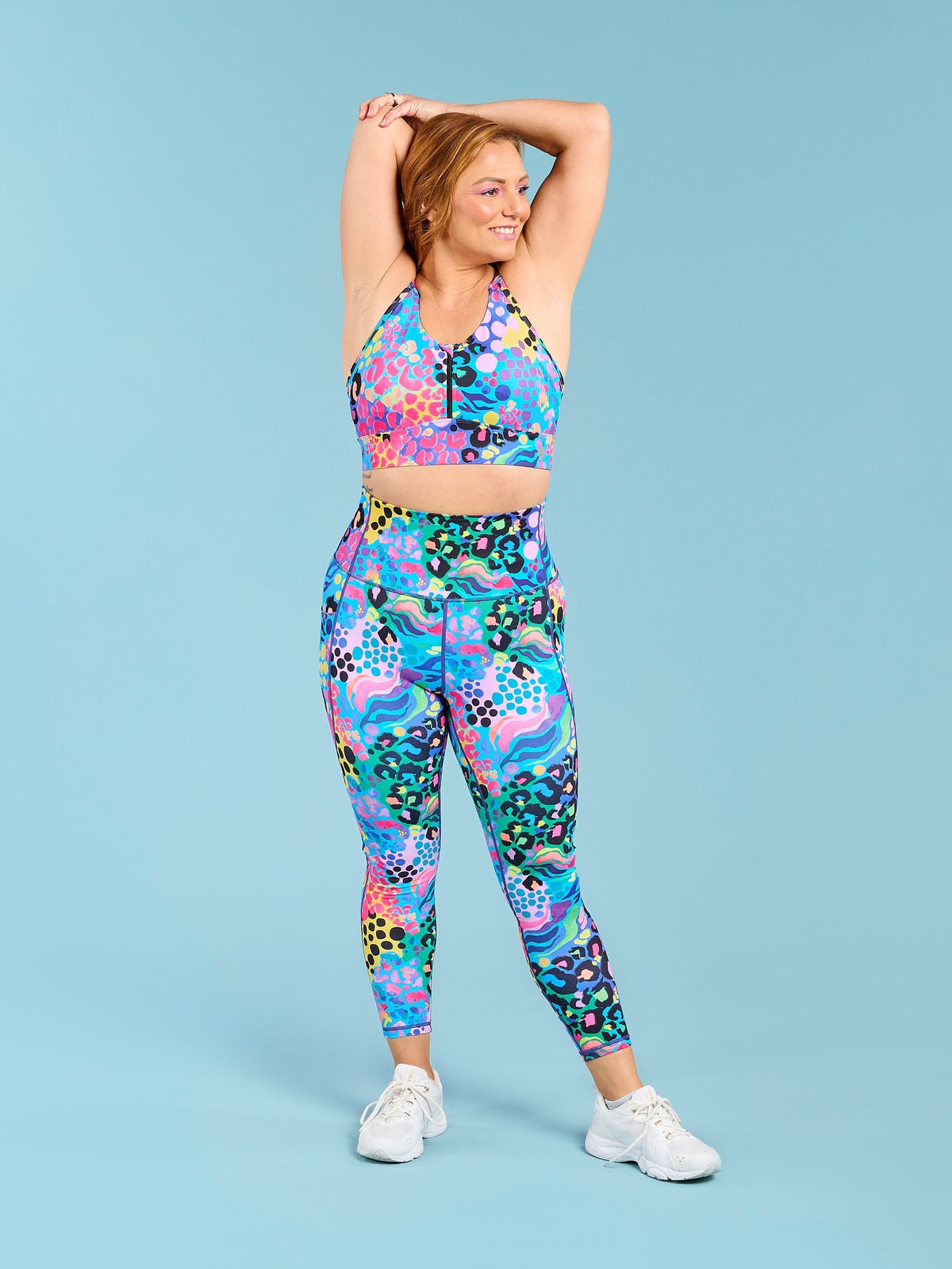 Electric Leopard Everyday Legging - 7/8 length