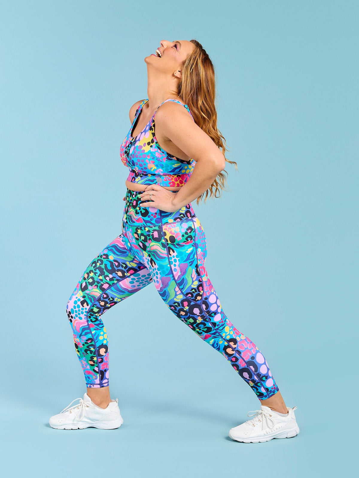 Electric Leopard Everyday Legging - 7/8 length
