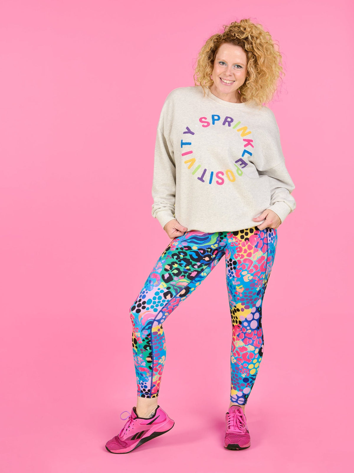 Electric Leopard Everyday Legging - 7/8 length