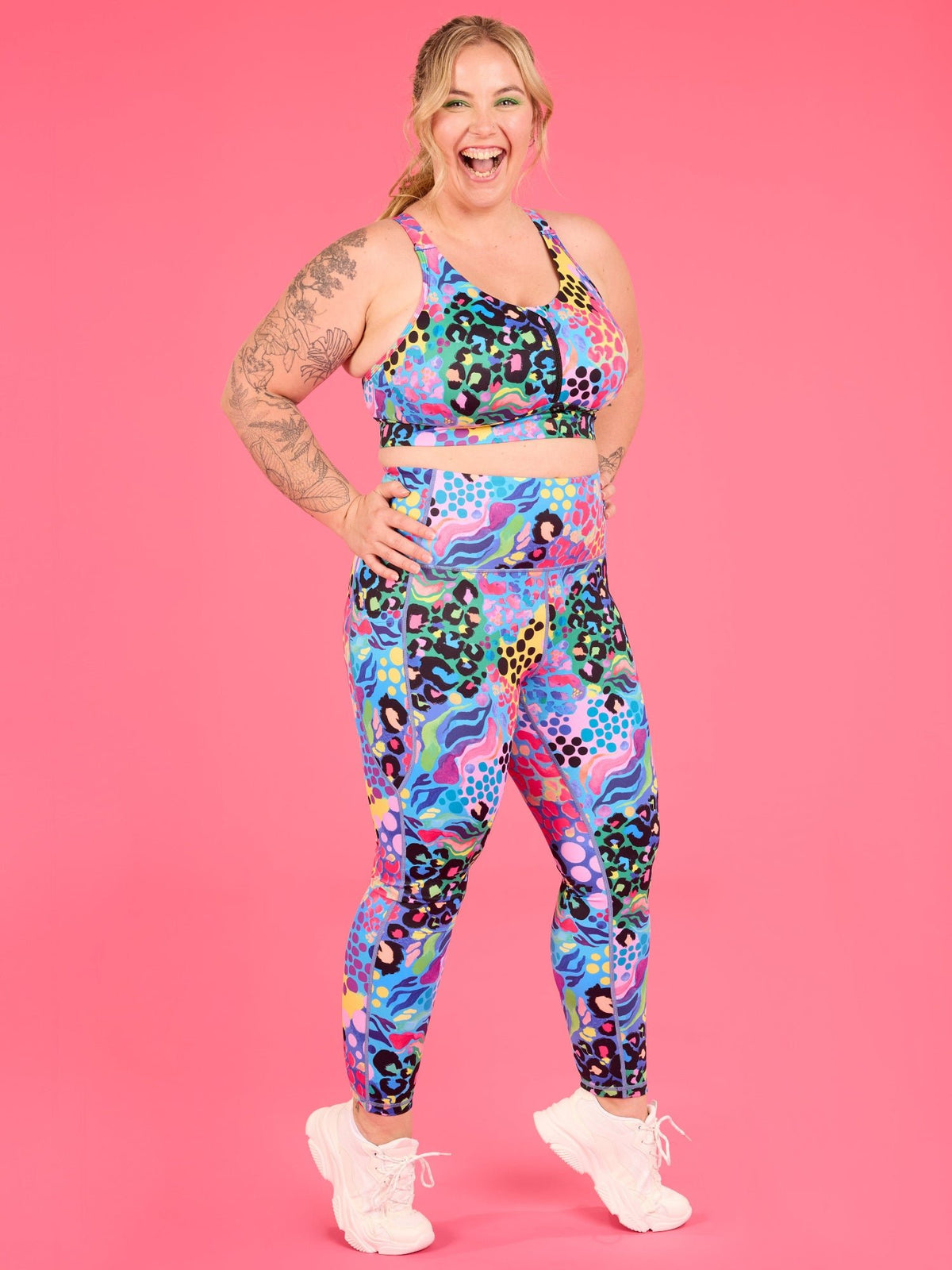 Electric Leopard Everyday Legging - 7/8 length