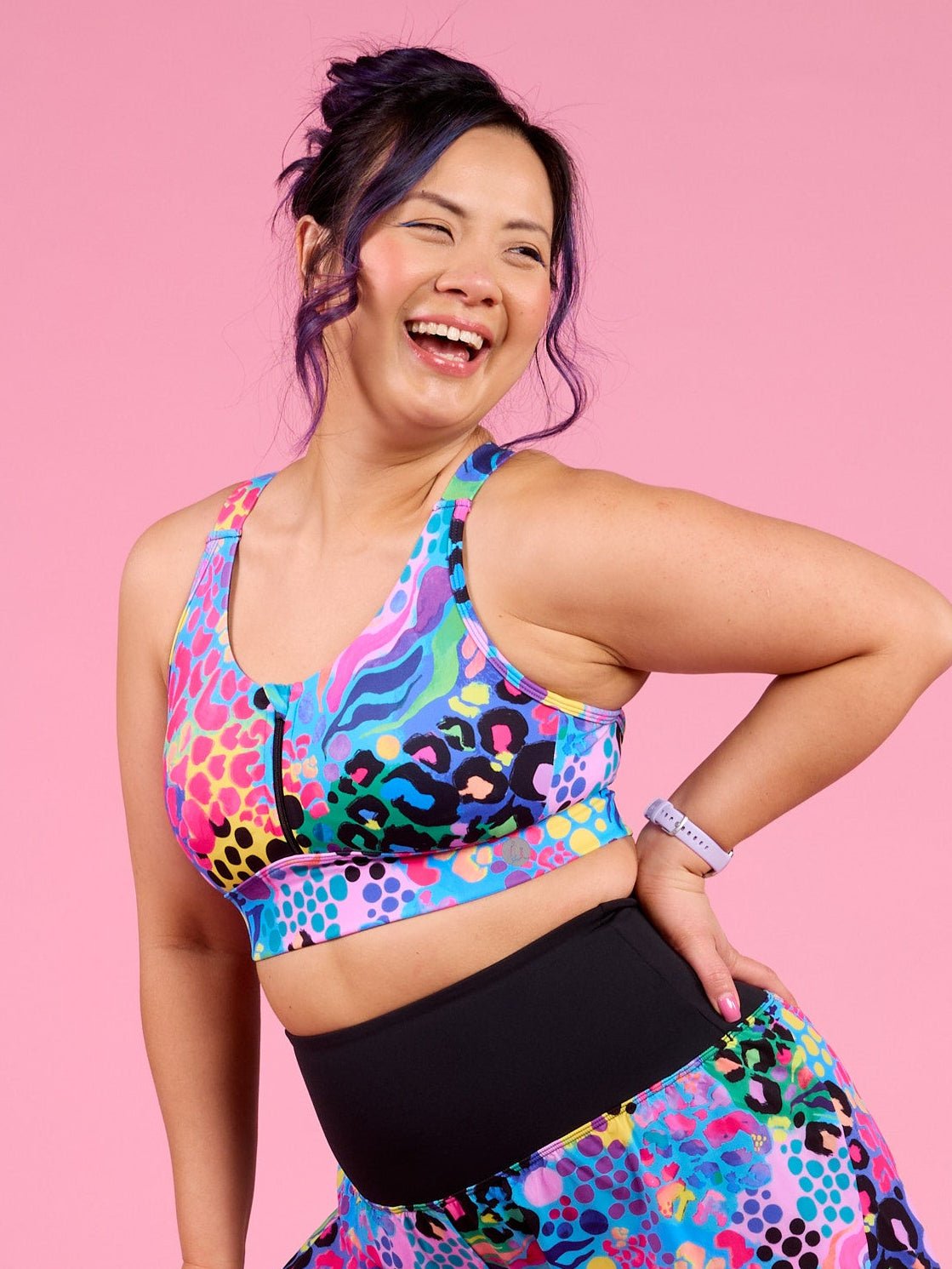 Electric Leopard FlexiZip Crop II