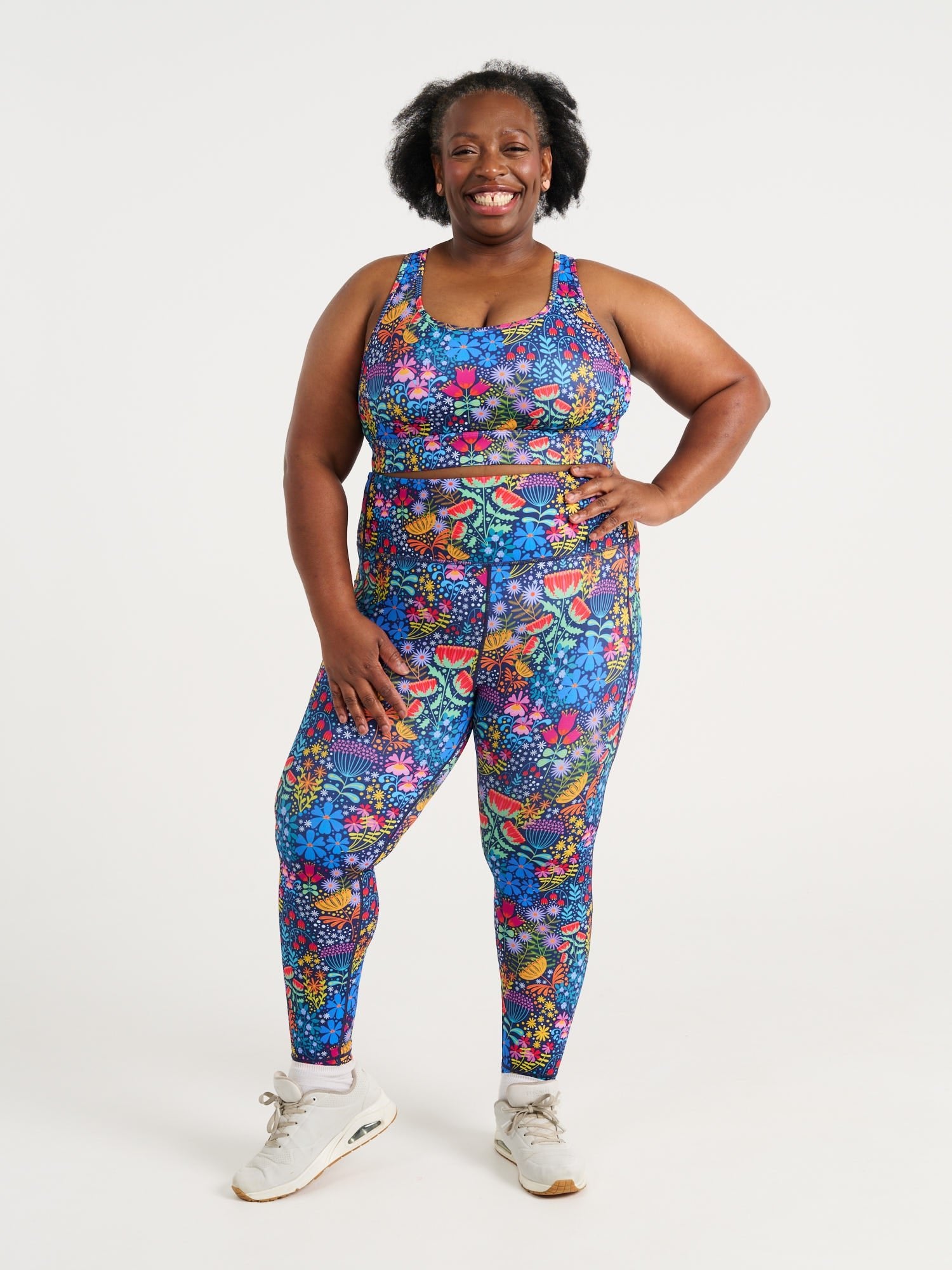 Ellie's Garden Everyday Legging, 7/8 length, worn by Zee