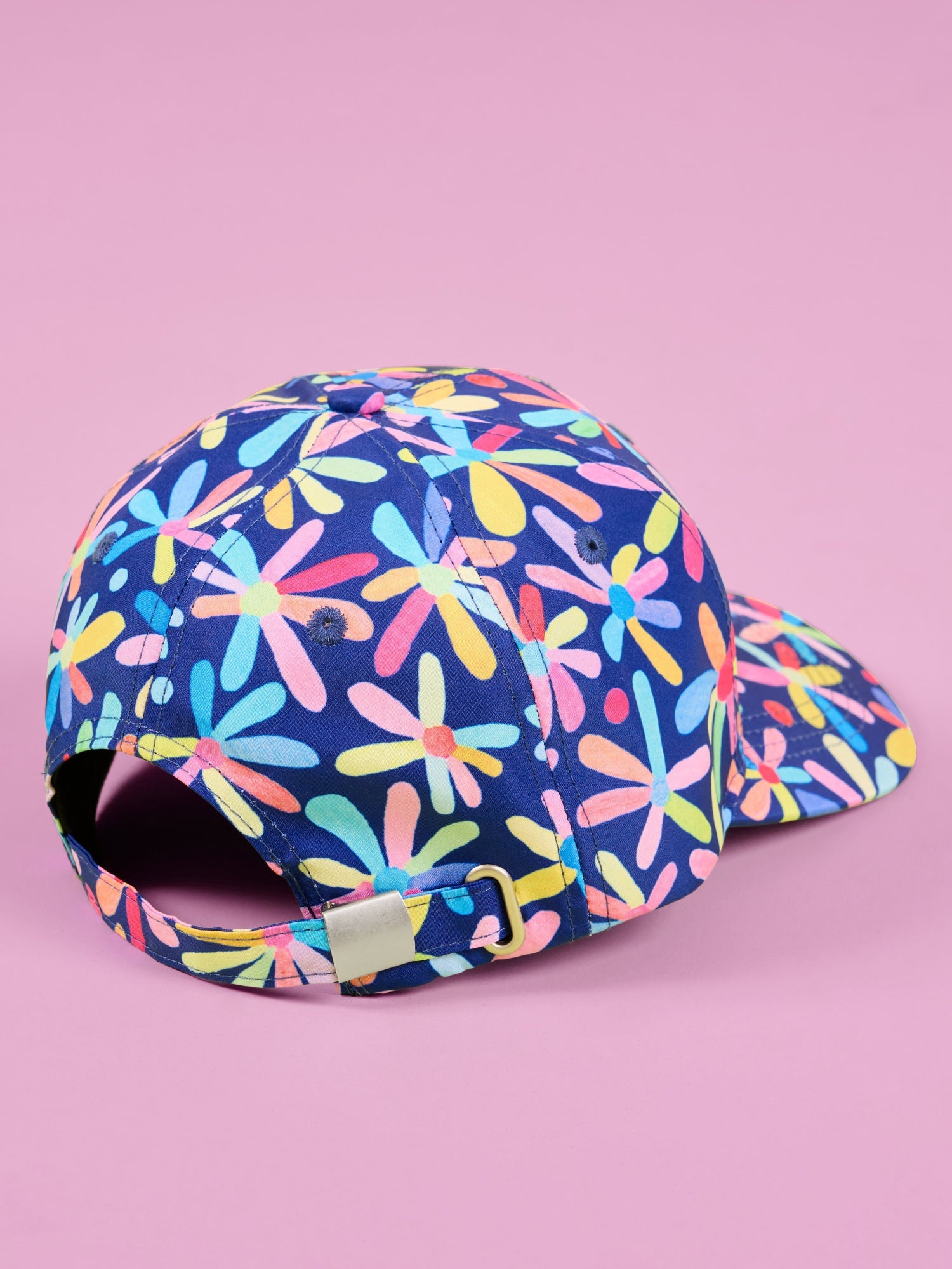 Happy Daisies Cap - Lightweight, moisture-wicking fabric