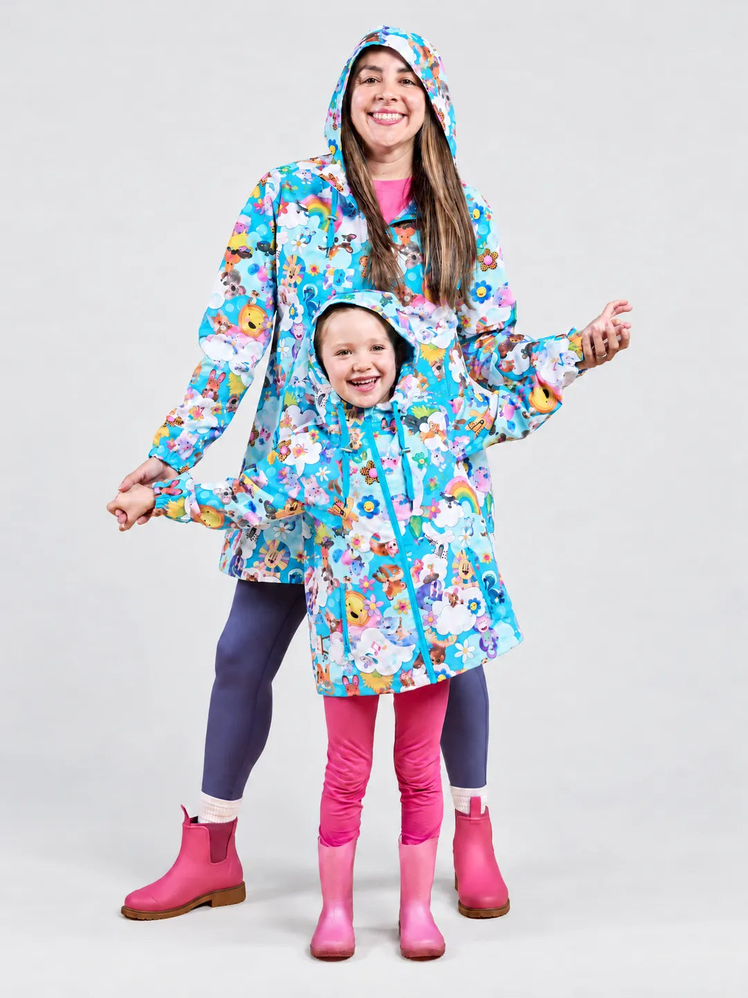 Kutopia Longline Raincoat - Adults - matching mum and daughter clothes