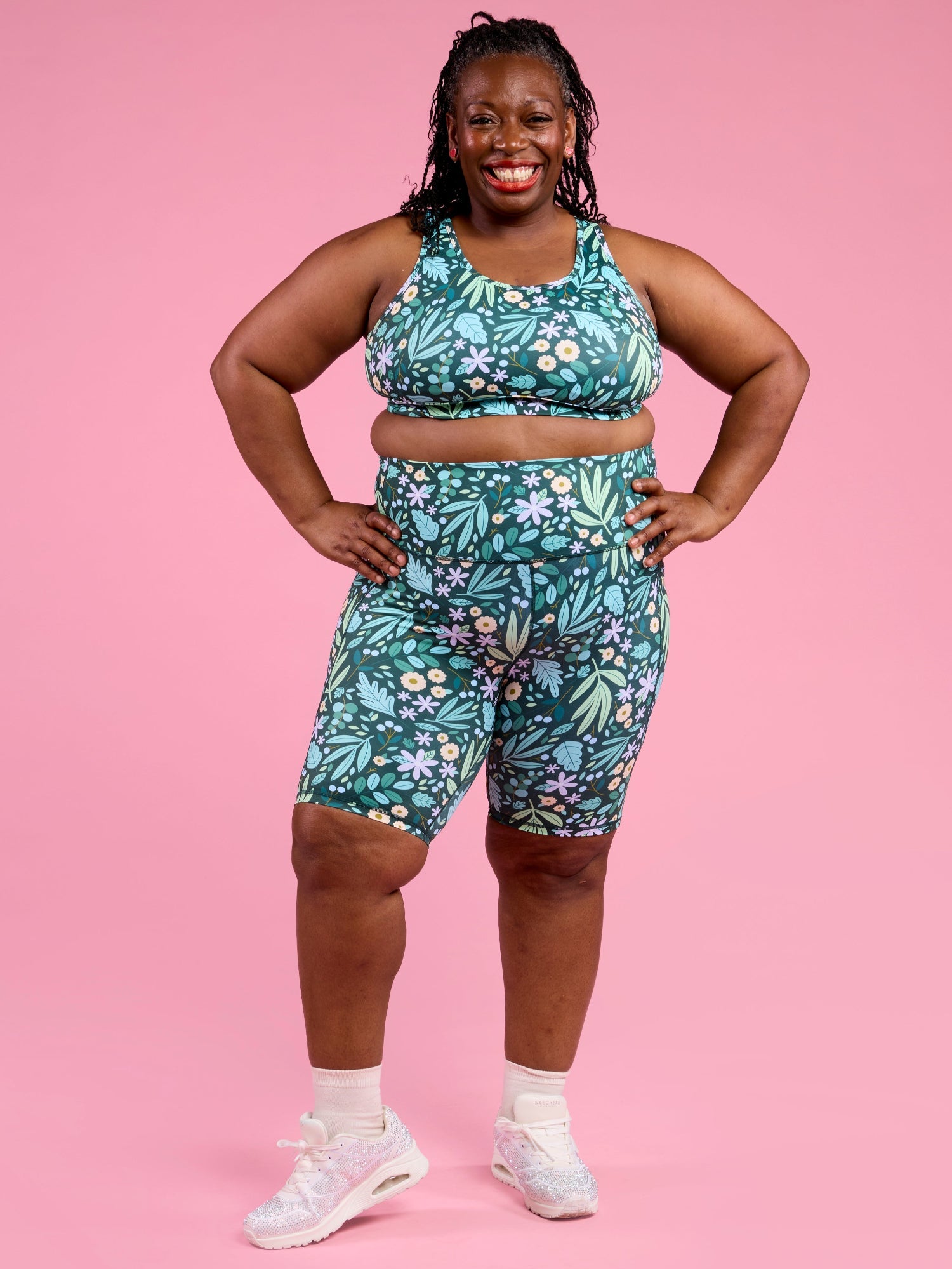 Workout Shorts Plus Size High Rise Biker Shorts Nike One Women's