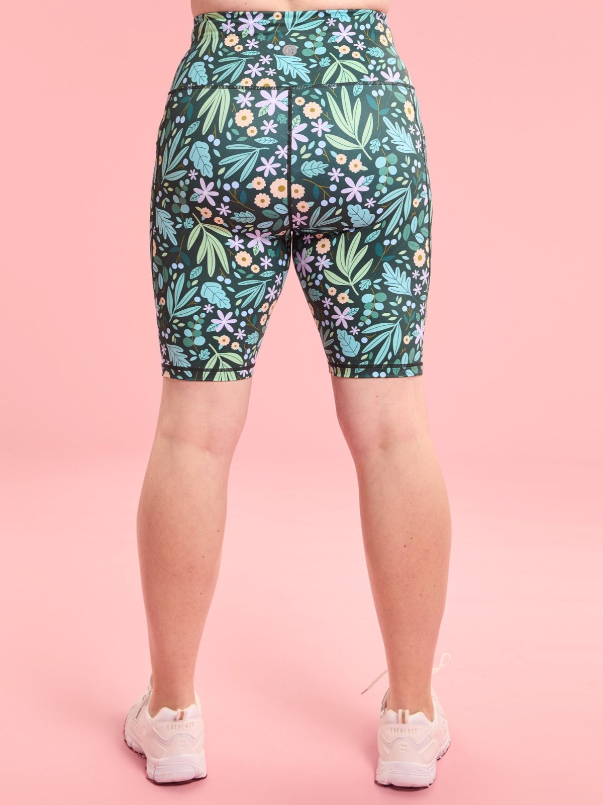 Leaves &amp; Blooms Everyday Bike Shorts