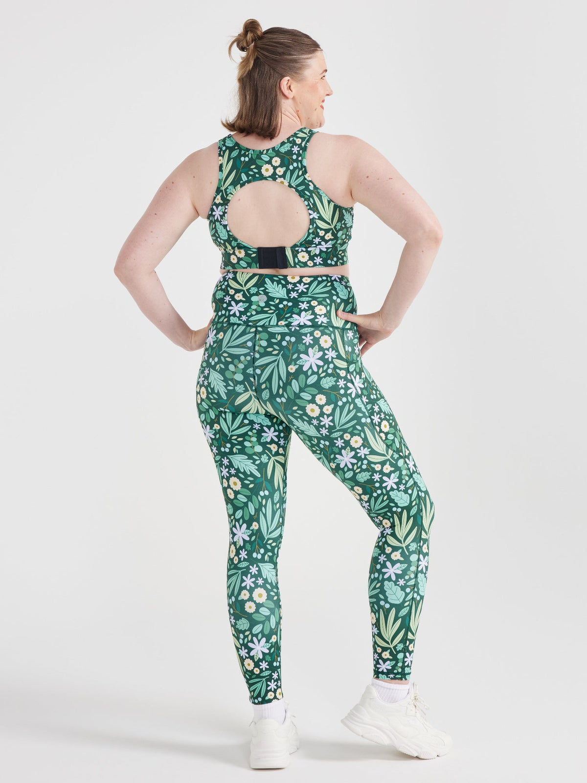 Leaves & Blooms Everyday Legging - 7/8-length