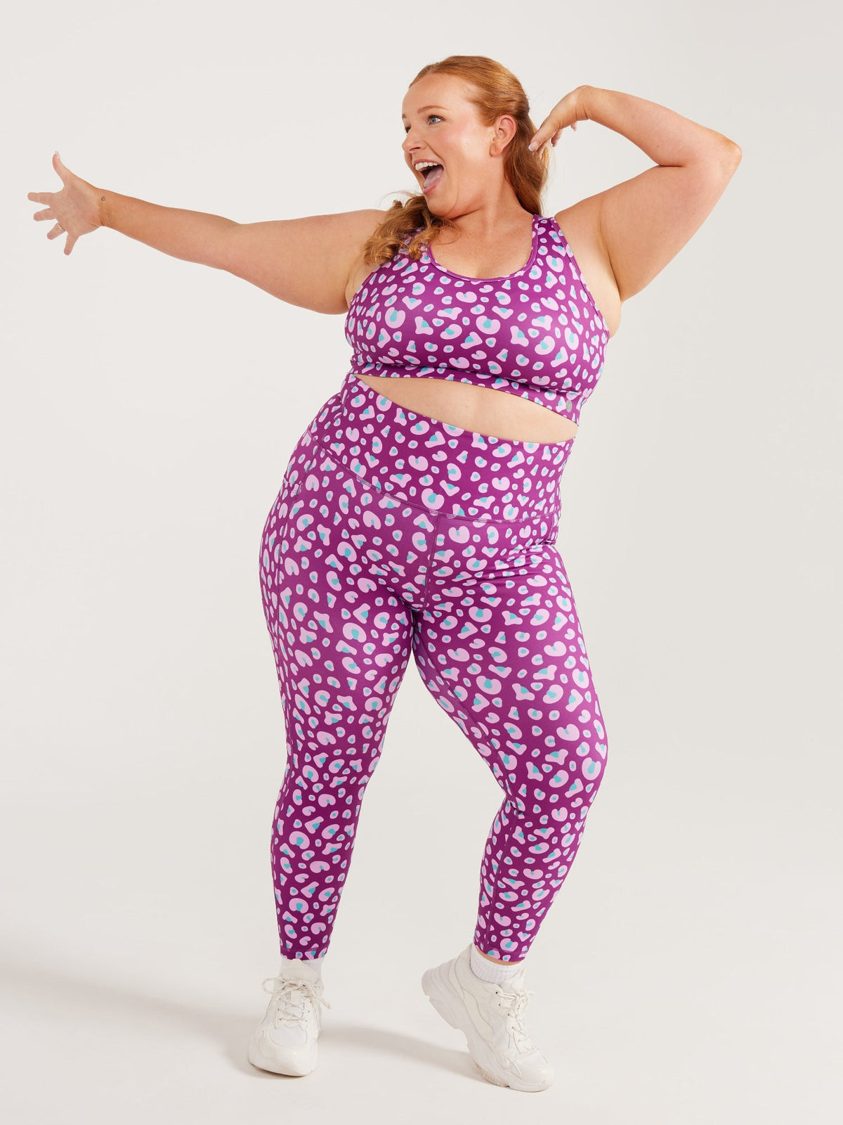 Lucy Leopard Everyday Legging - 7/8 length