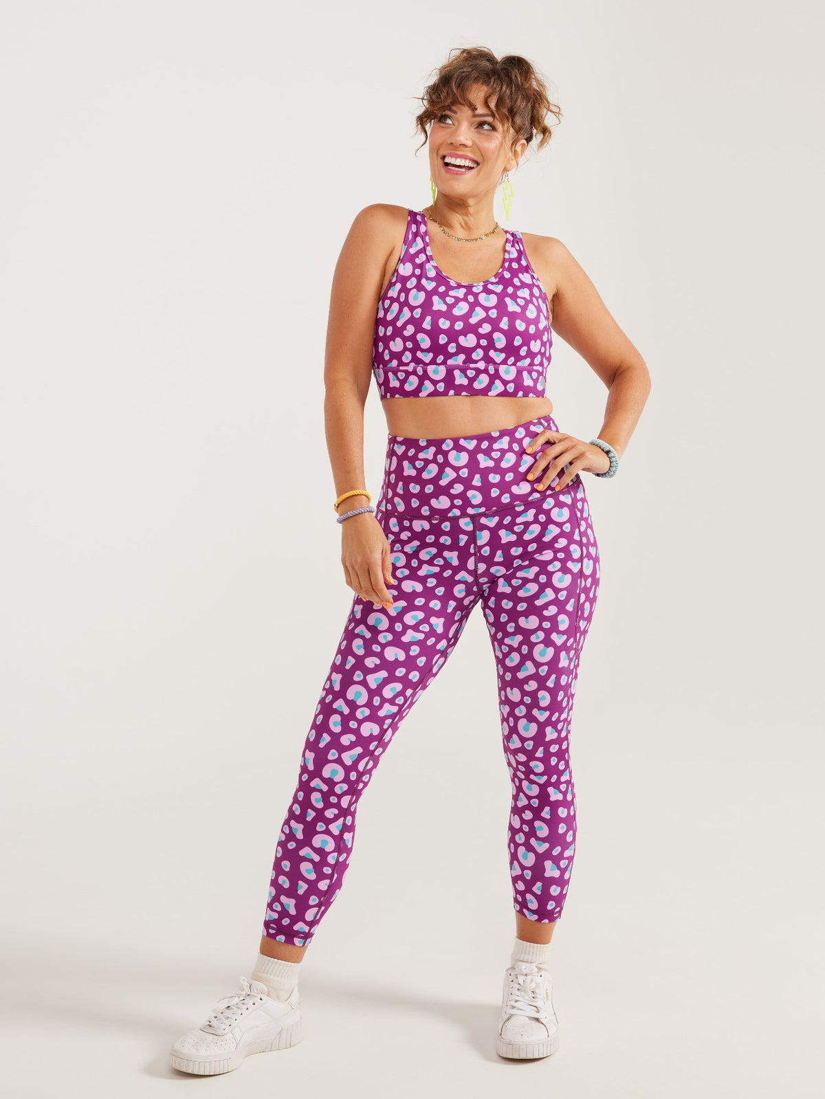 Lucy Leopard Everyday Legging - 7/8 length