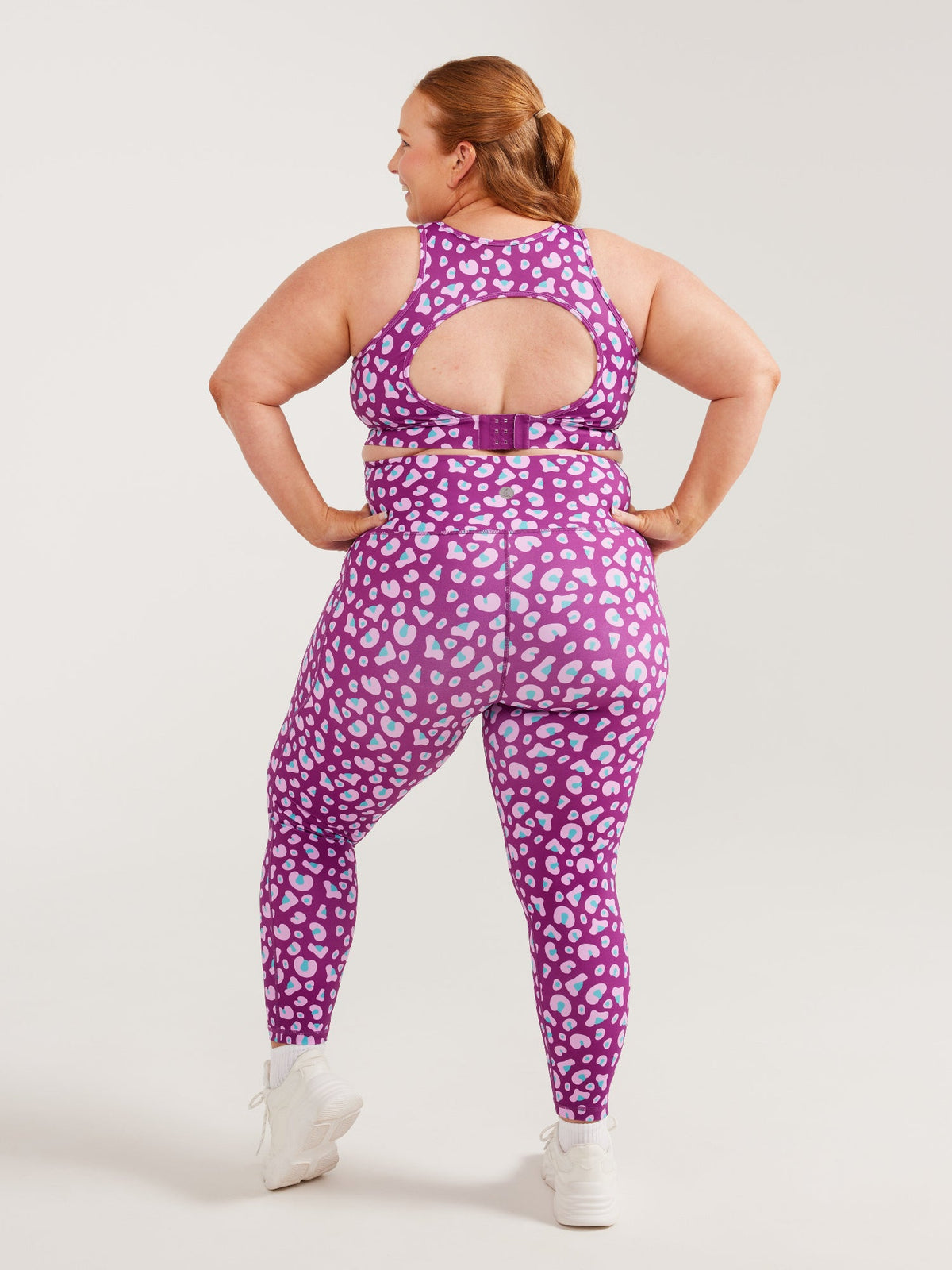 Lucy Leopard Everyday Legging - 7/8 length