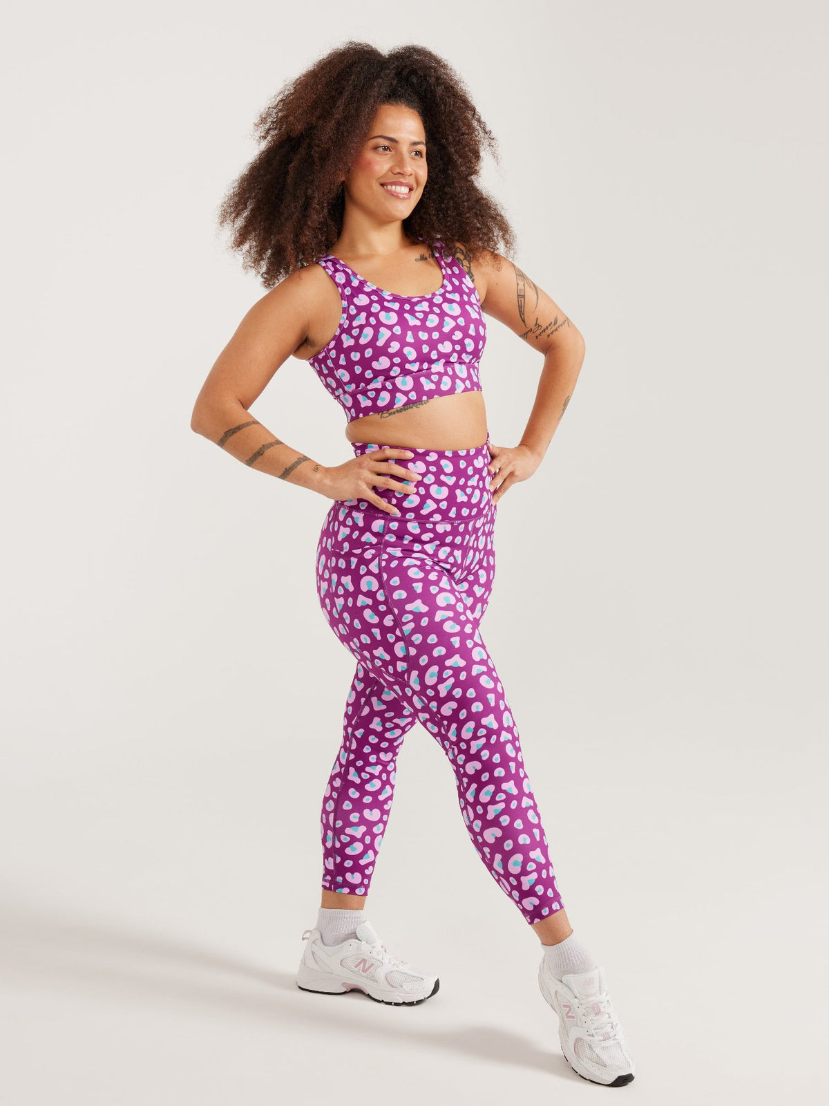 Lucy Leopard Everyday Legging - 7/8 length