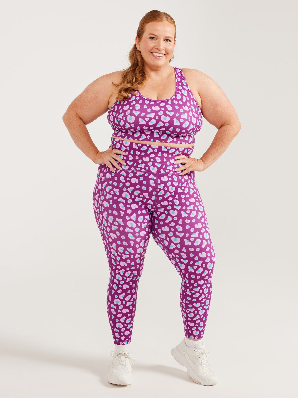Lucy Leopard Everyday Legging - 7/8 length