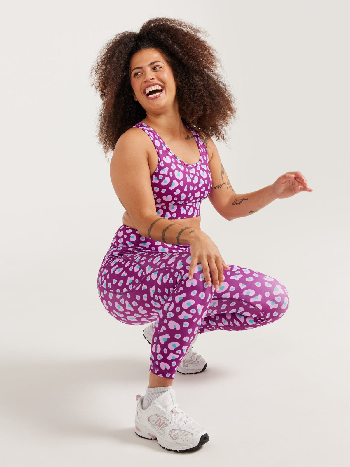 Lucy Leopard Everyday Legging - 7/8 length