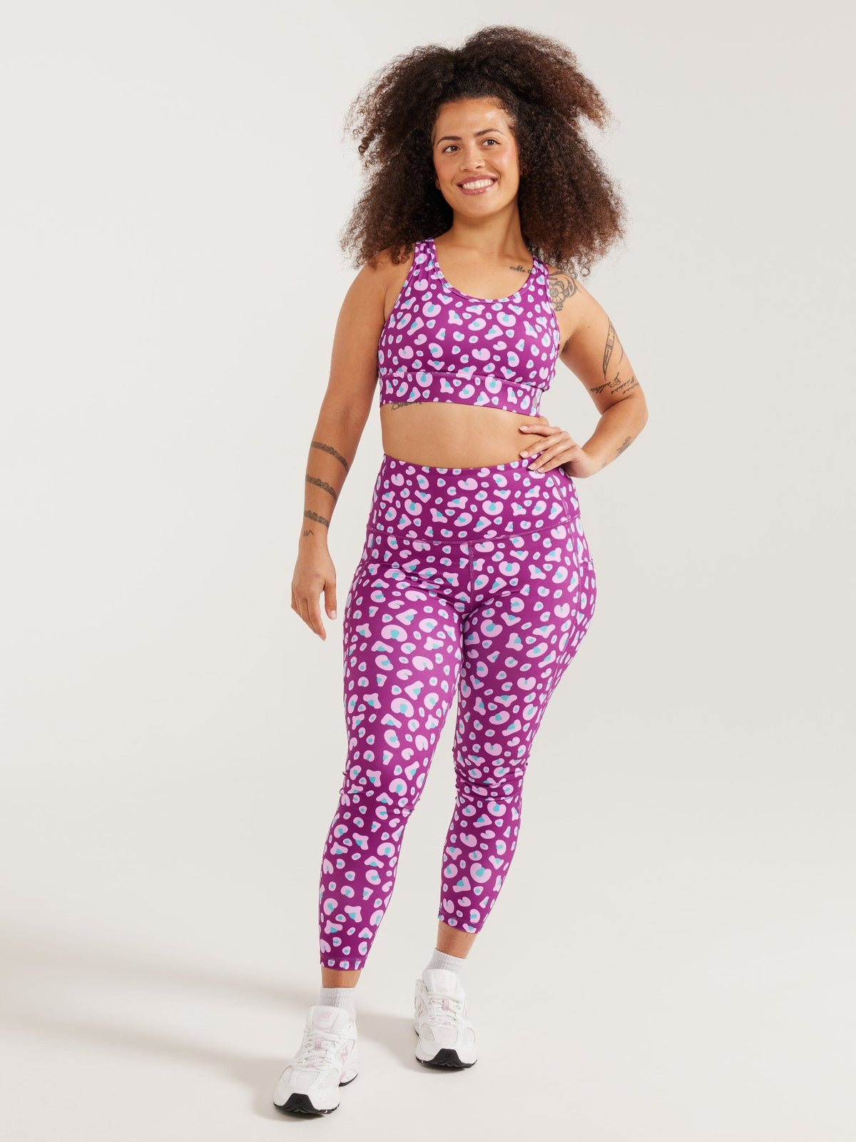 Lucy Leopard Everyday Legging - 7/8 length