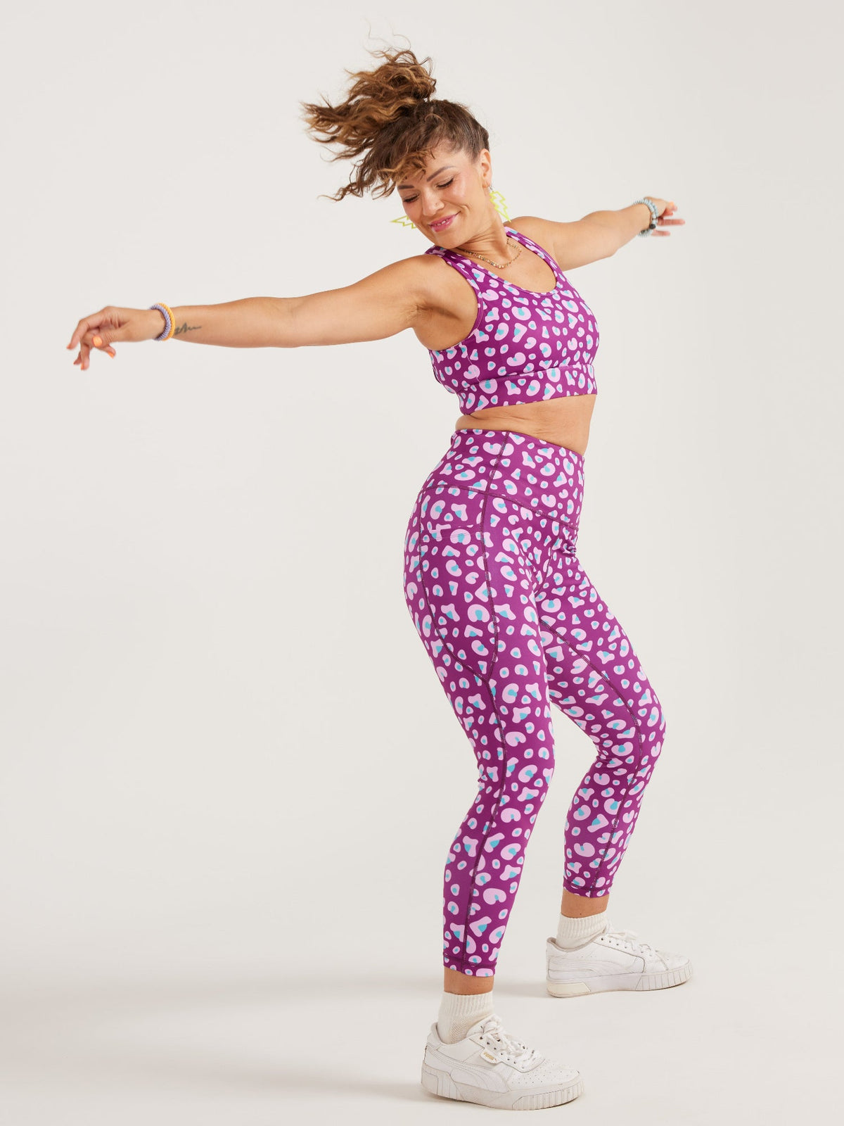 Lucy Leopard Everyday Legging - 7/8 length