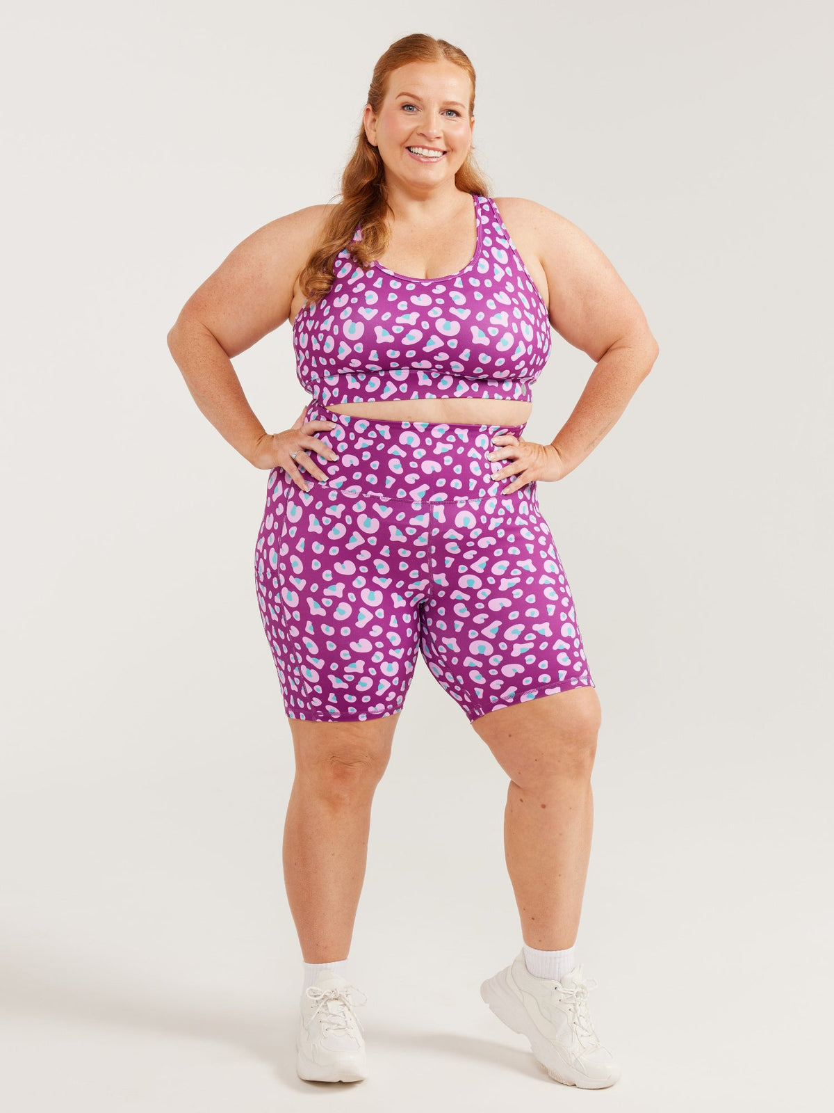 Lucy Leopard Liberty Hookback Crop
