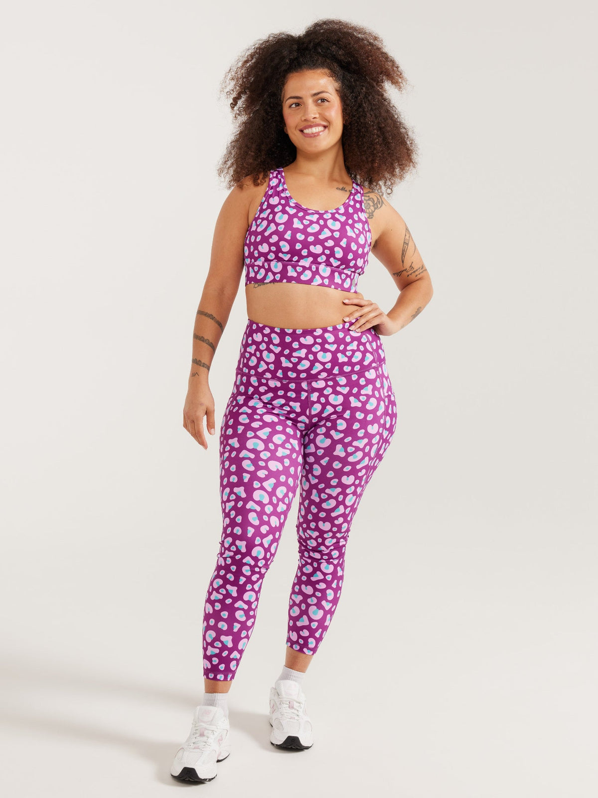 Lucy Leopard Liberty Hookback Crop