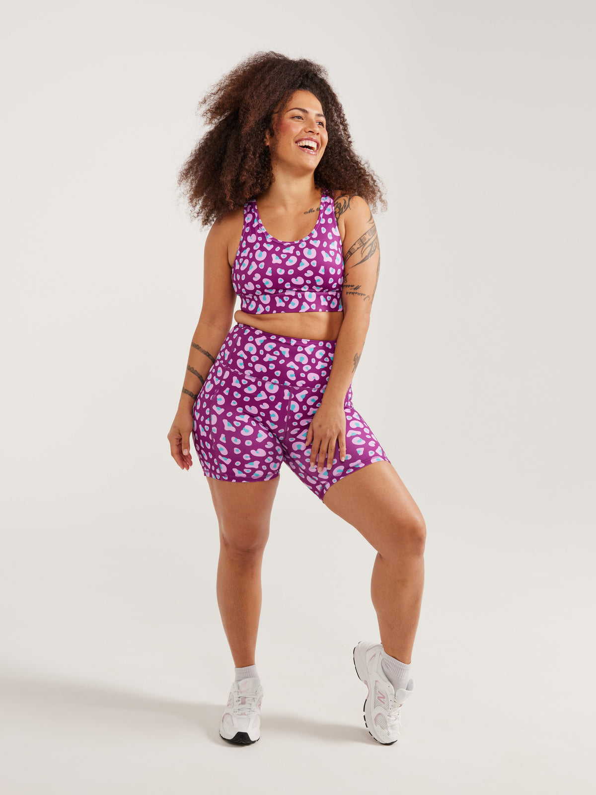 Lucy Leopard Liberty Hookback Crop