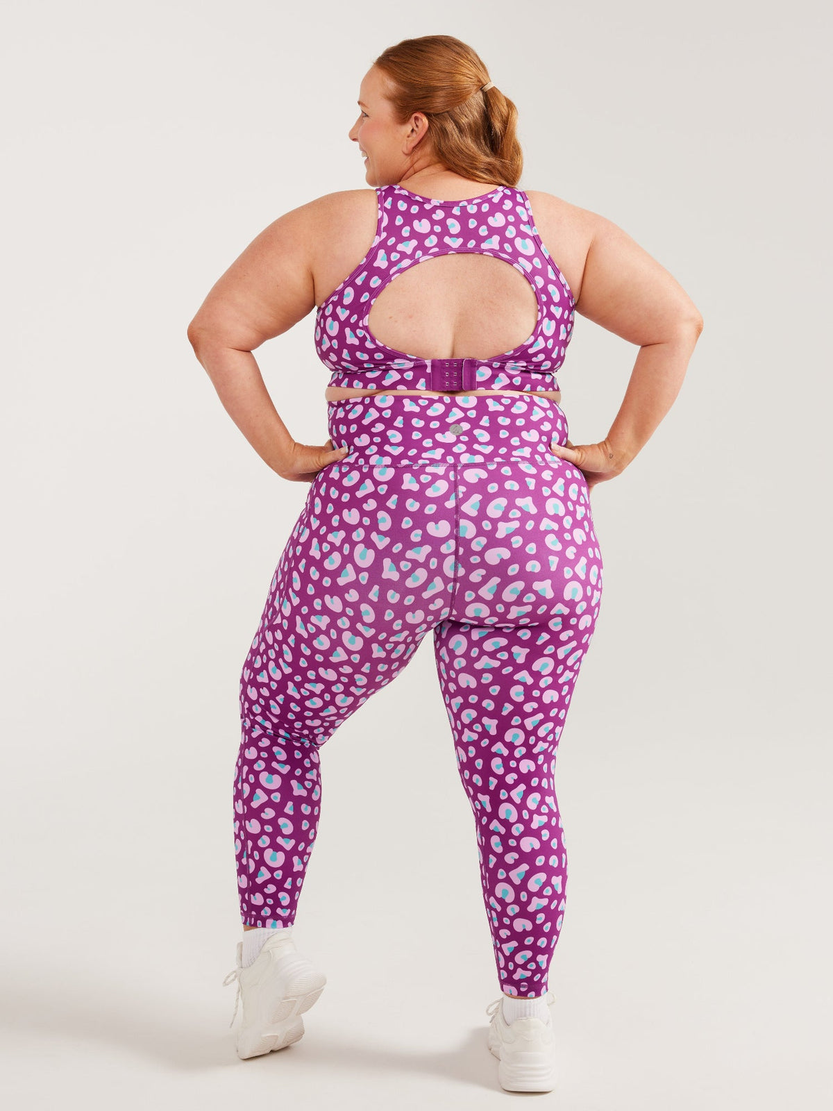 Lucy Leopard Liberty Hookback Crop